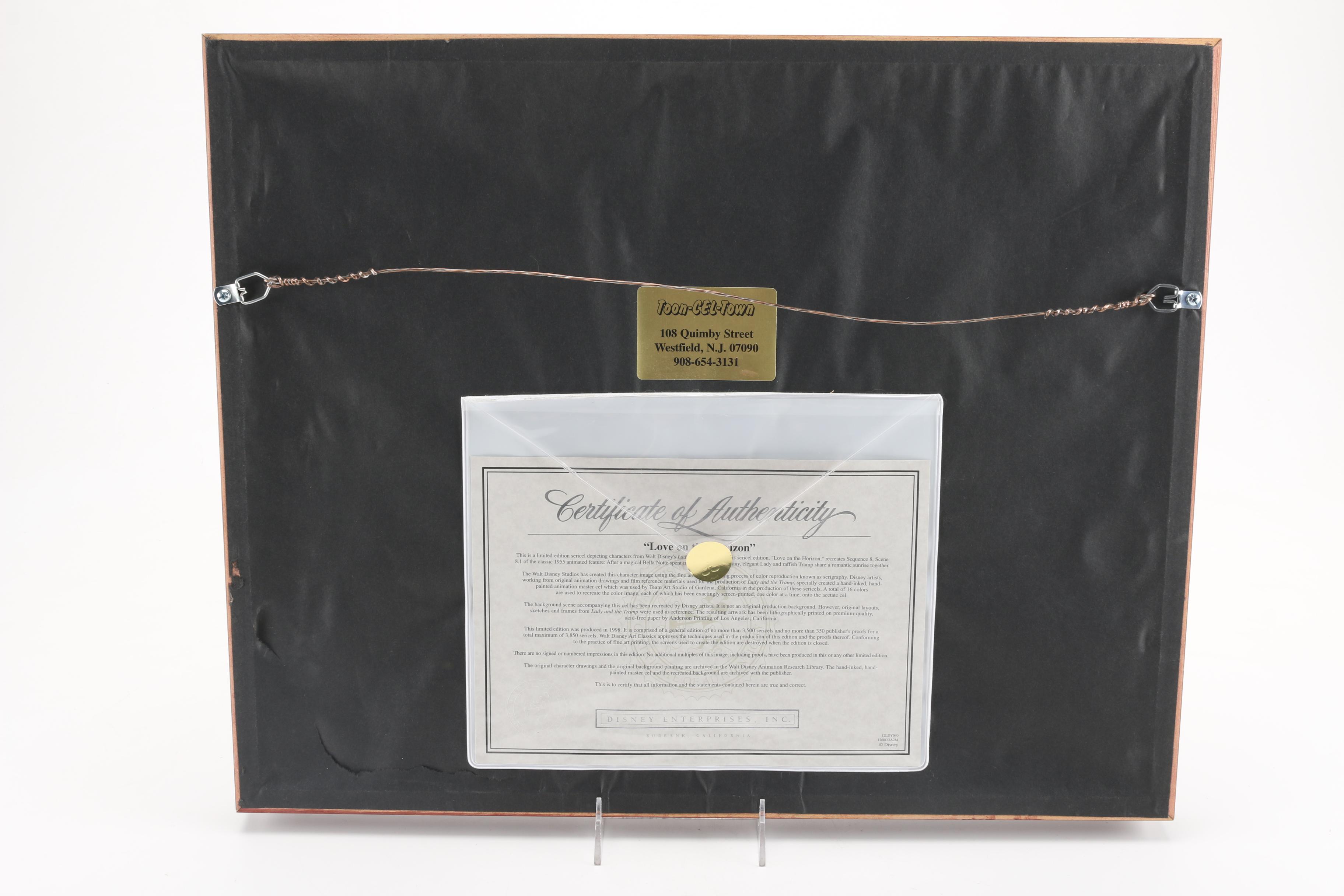 Limited Edition Sericel "Love on the Horizon"