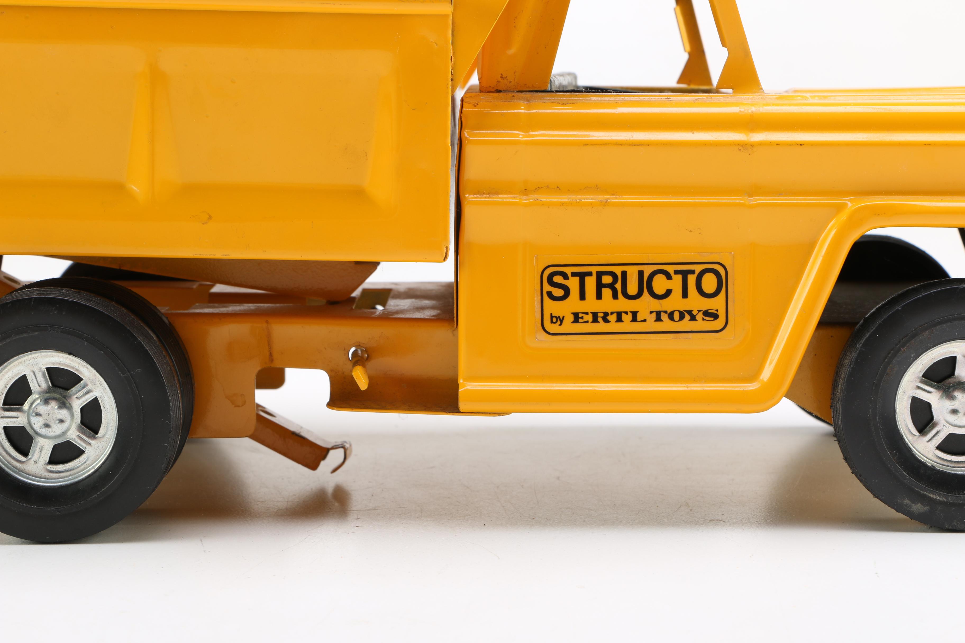 Vintage Pressed Metal Toy Trucks