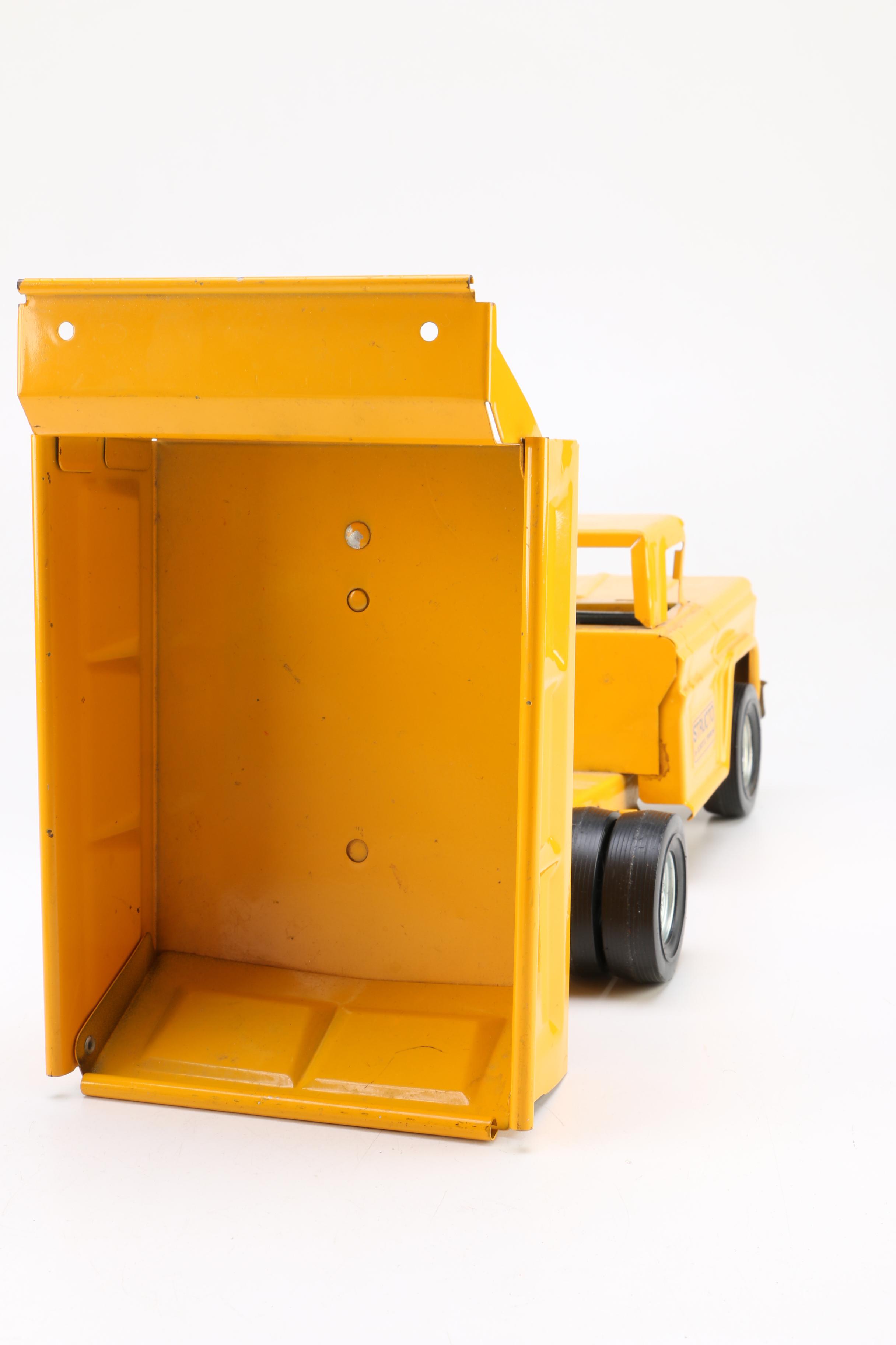 Vintage Pressed Metal Toy Trucks