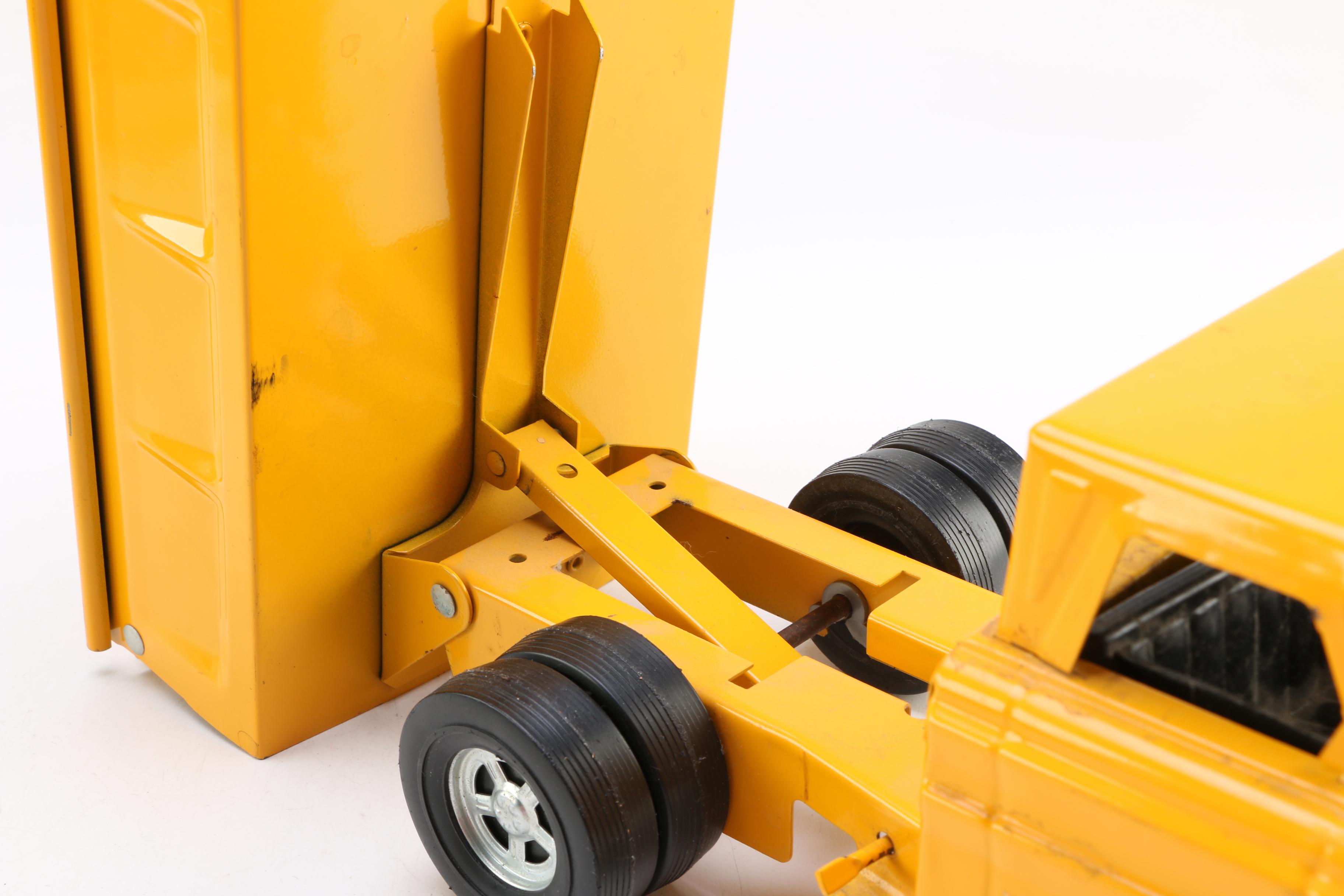 Vintage Pressed Metal Toy Trucks