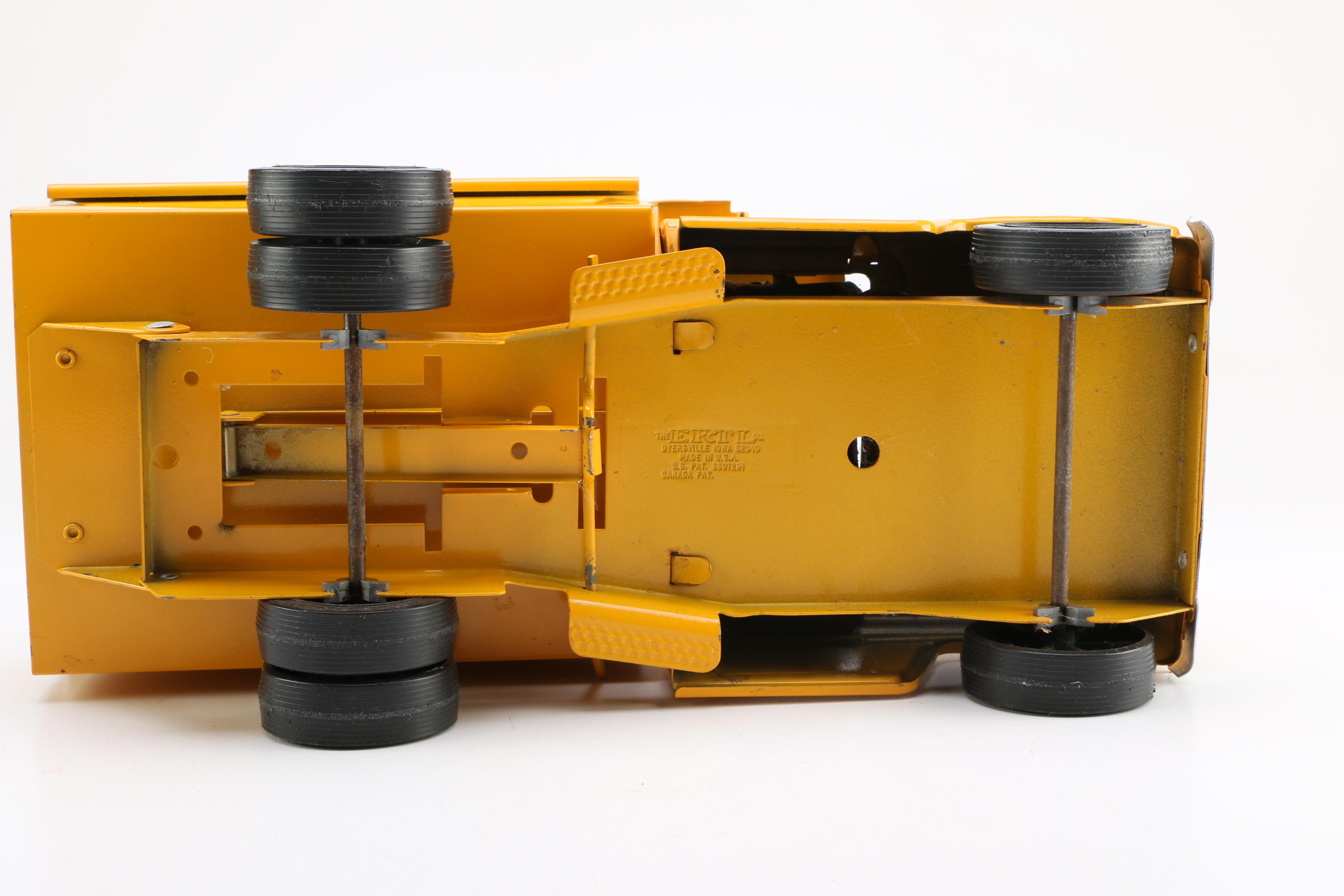 Vintage Pressed Metal Toy Trucks