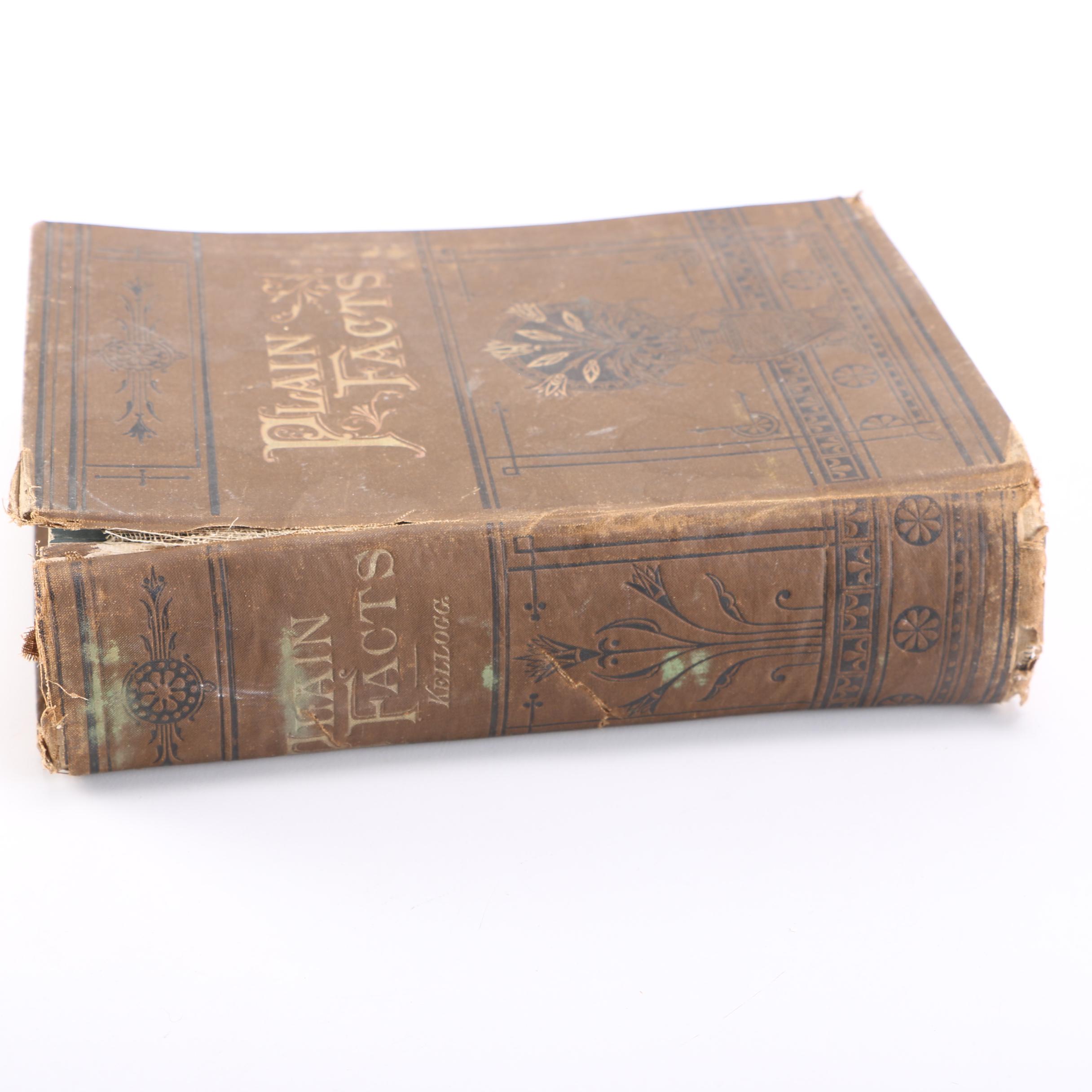 1880 John Harvey Kellogg "Plain Facts for Old and Young"