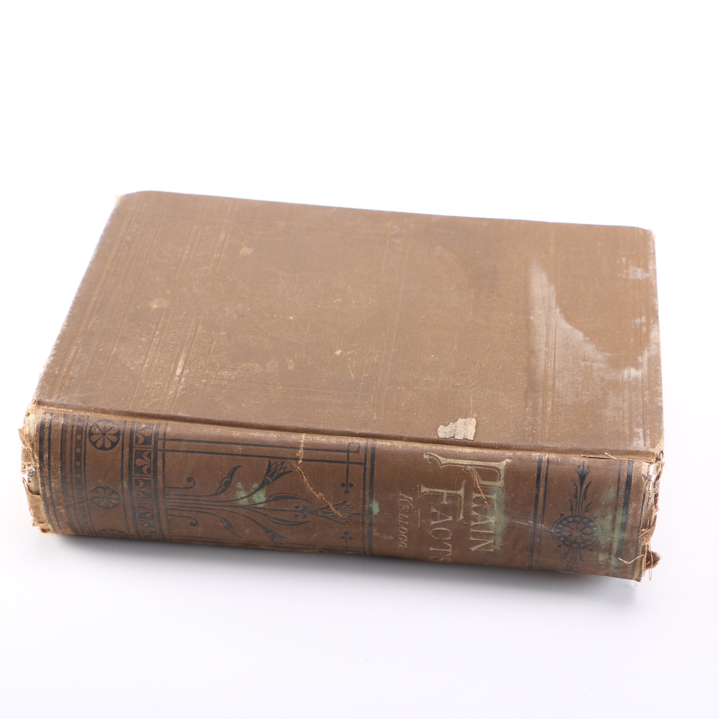 1880 John Harvey Kellogg "Plain Facts for Old and Young"