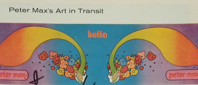 Signed Group of Peter Max Offset Lithographs