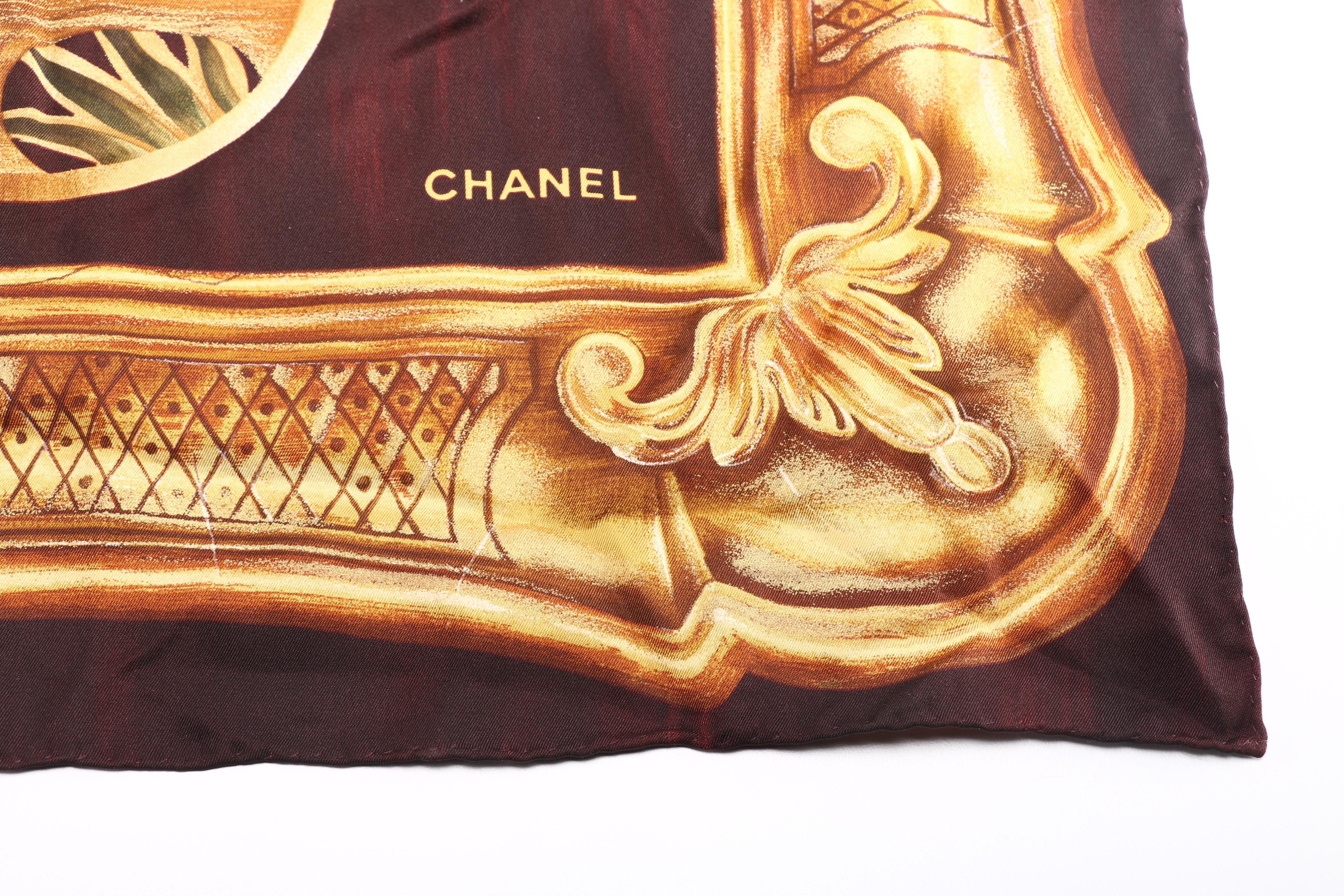YSL and Chanel Scarves
