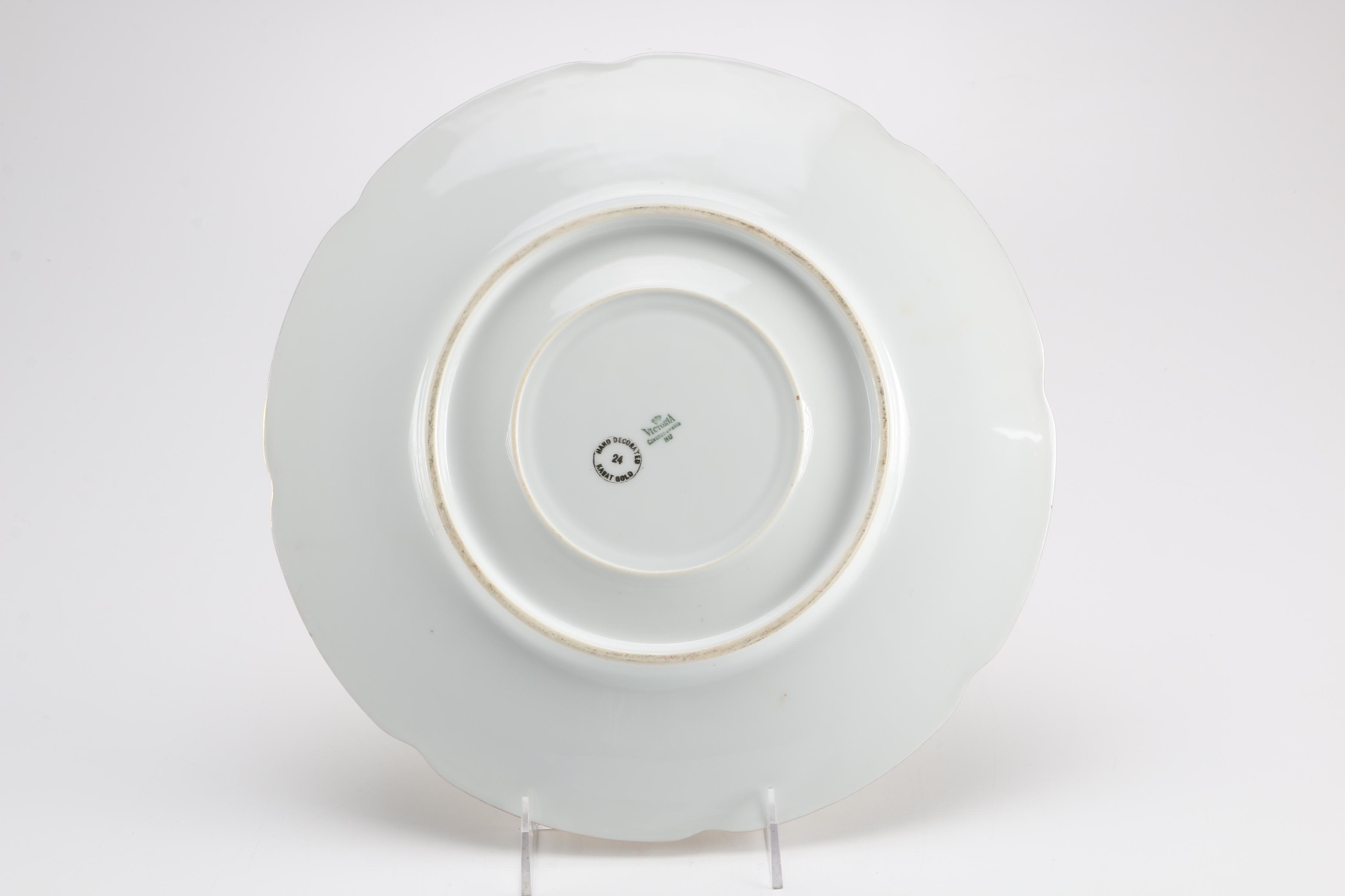 Victoria Turquoise and 24K Gold Tableware