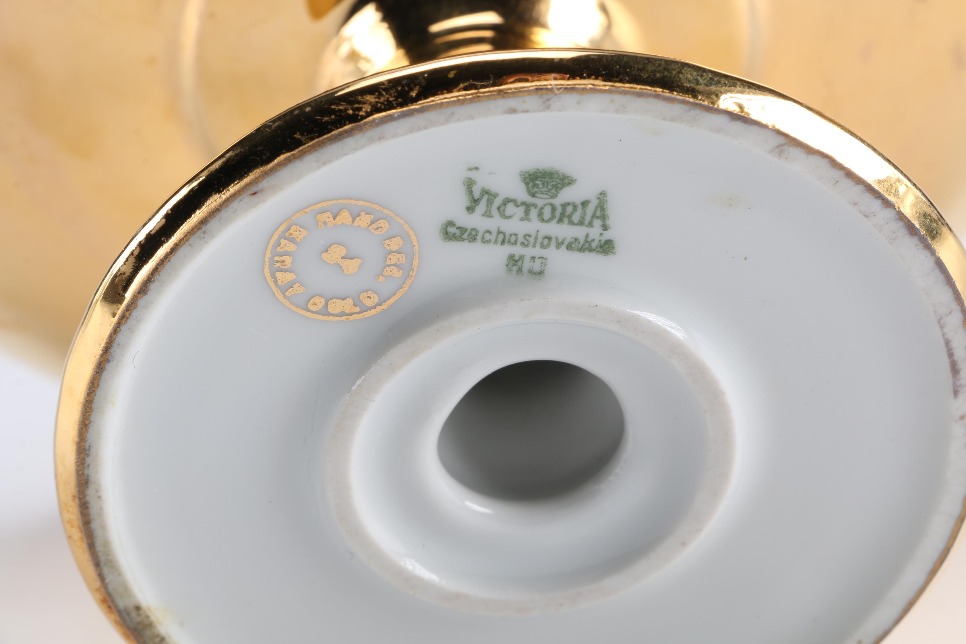 Victoria Turquoise and 24K Gold Tableware