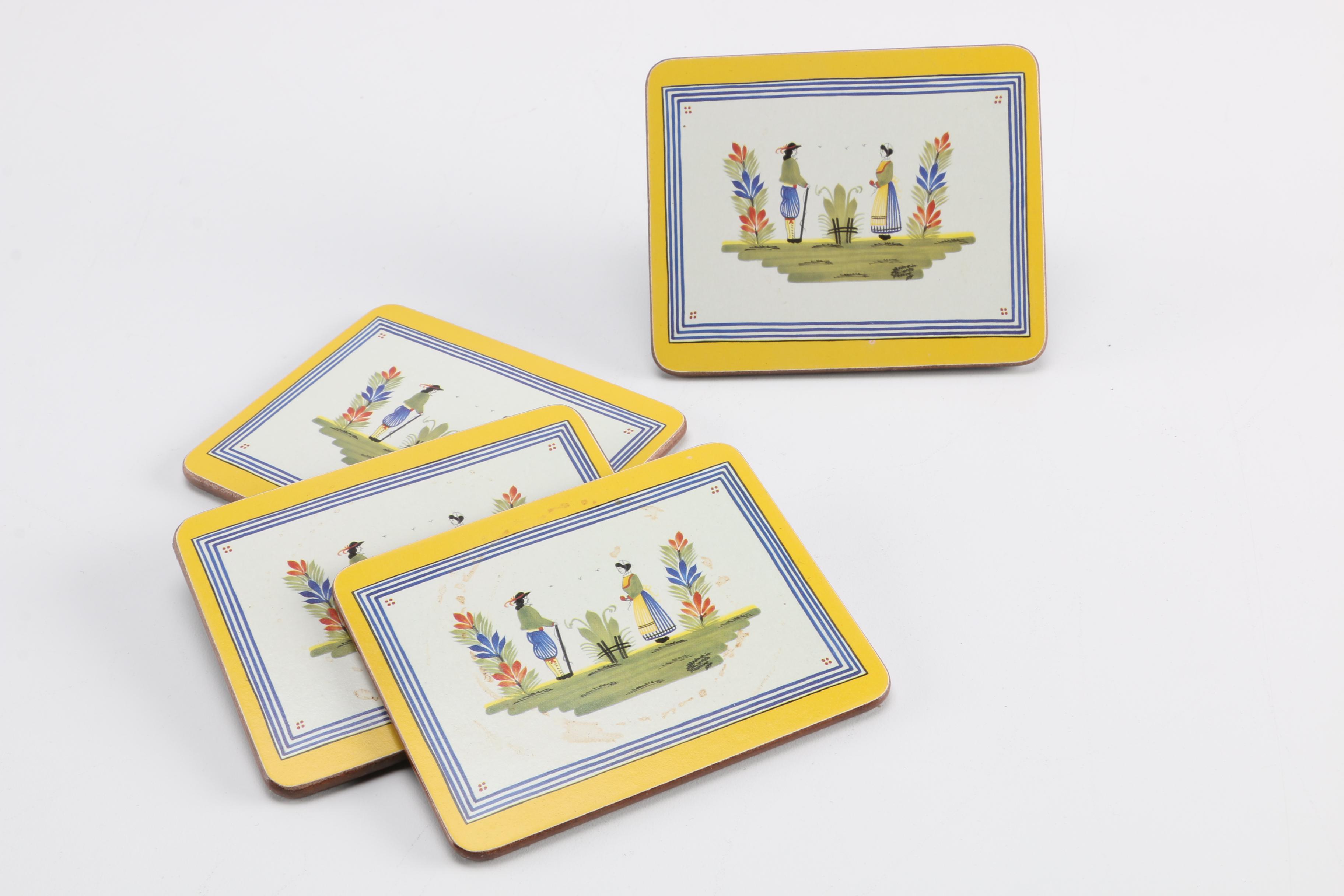 Victoria Turquoise and 24K Gold Tableware