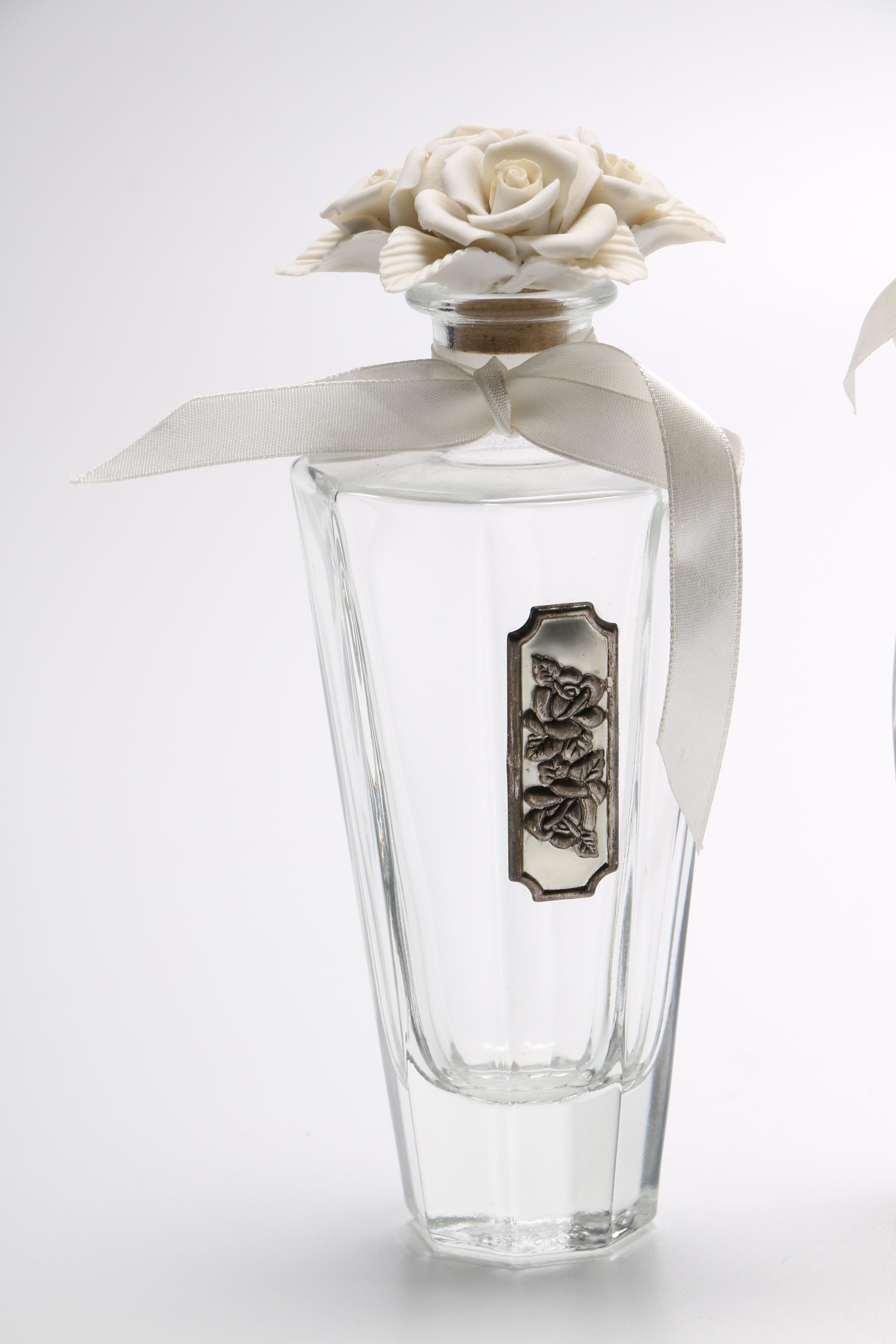 Vintage Kefla Porcelain Stopper Vanity Bottles