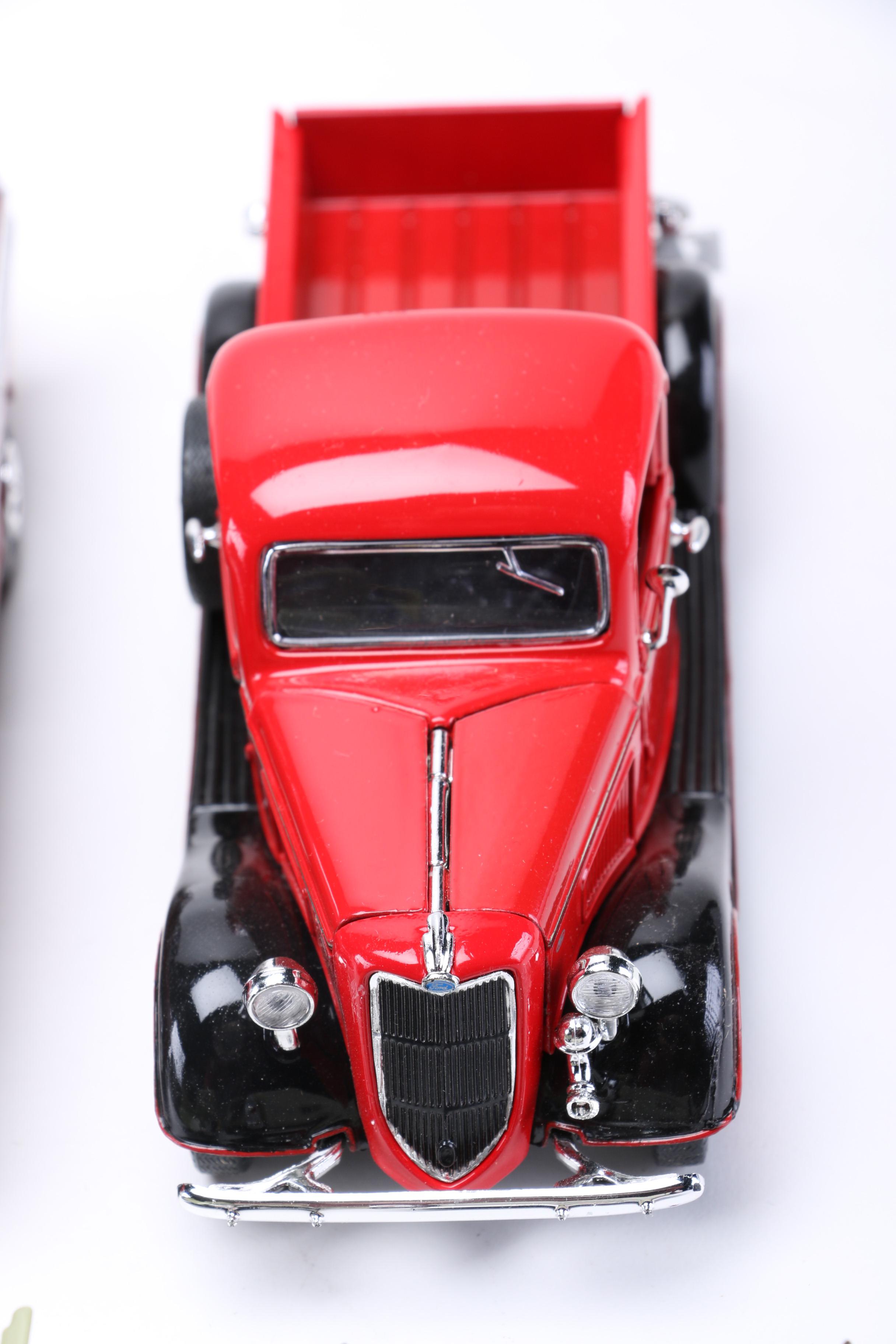 Collection of Die-Cast Toy Trucks