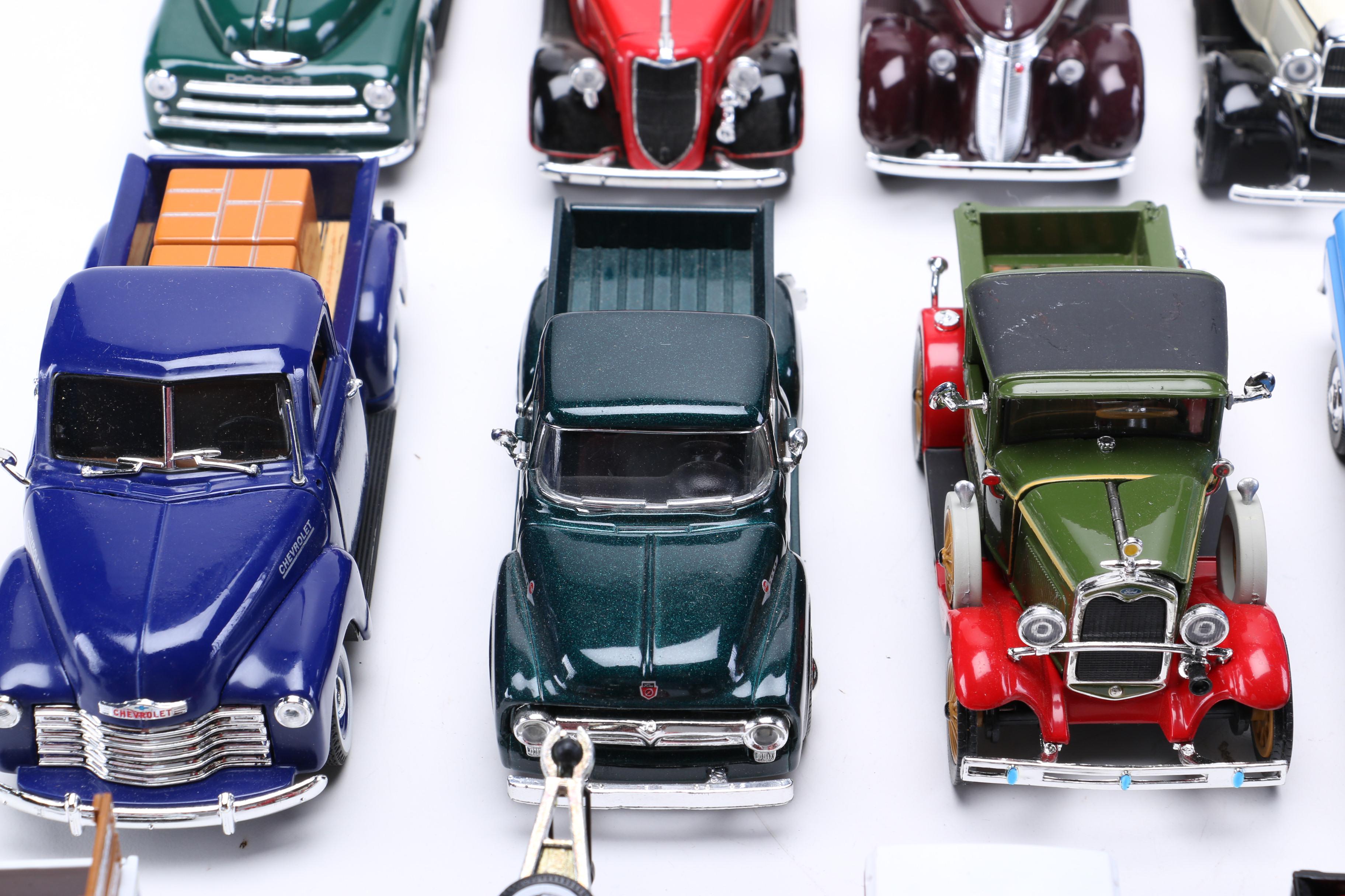 Collection of Die-Cast Toy Trucks