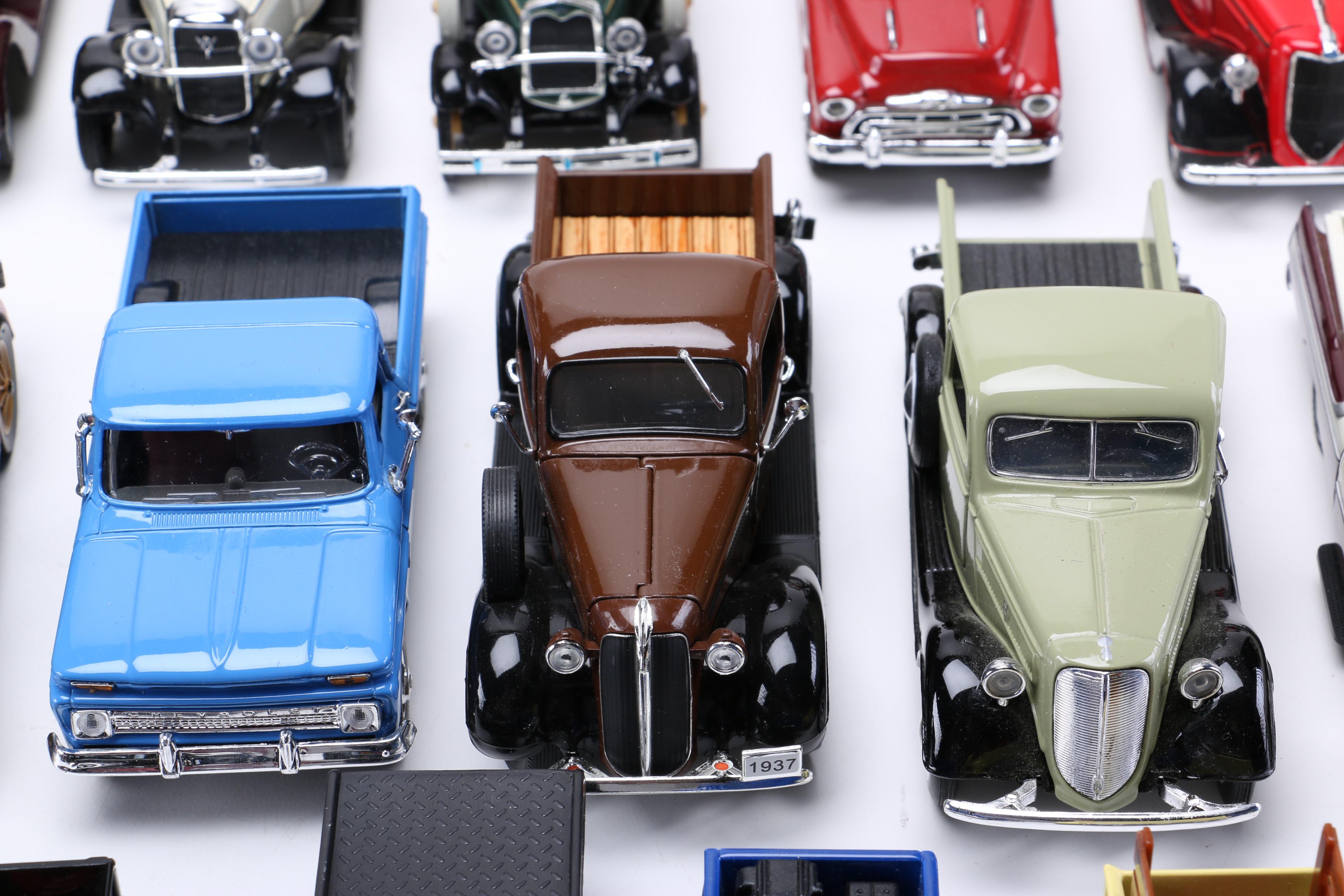 Collection of Die-Cast Toy Trucks