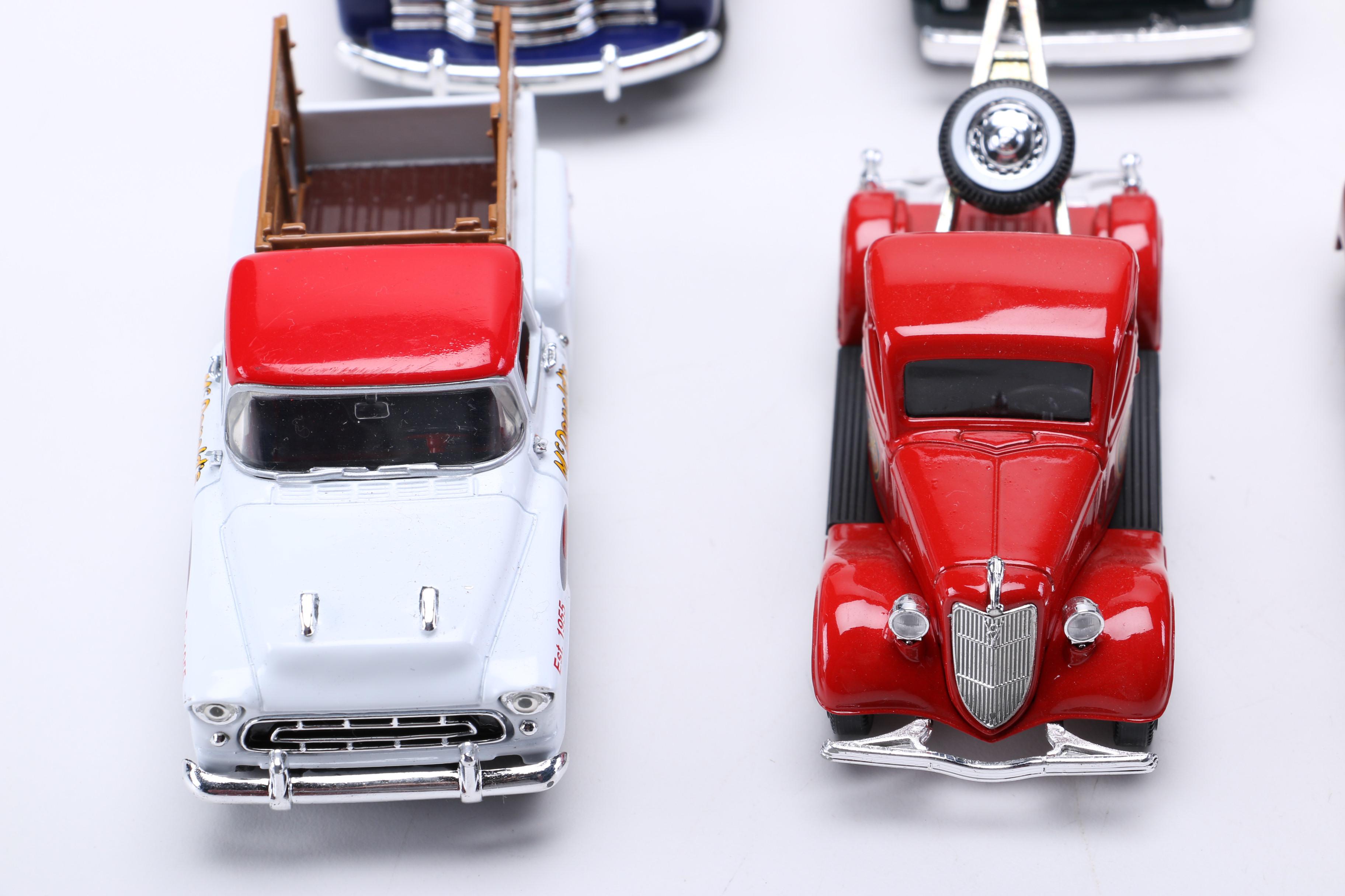 Collection of Die-Cast Toy Trucks