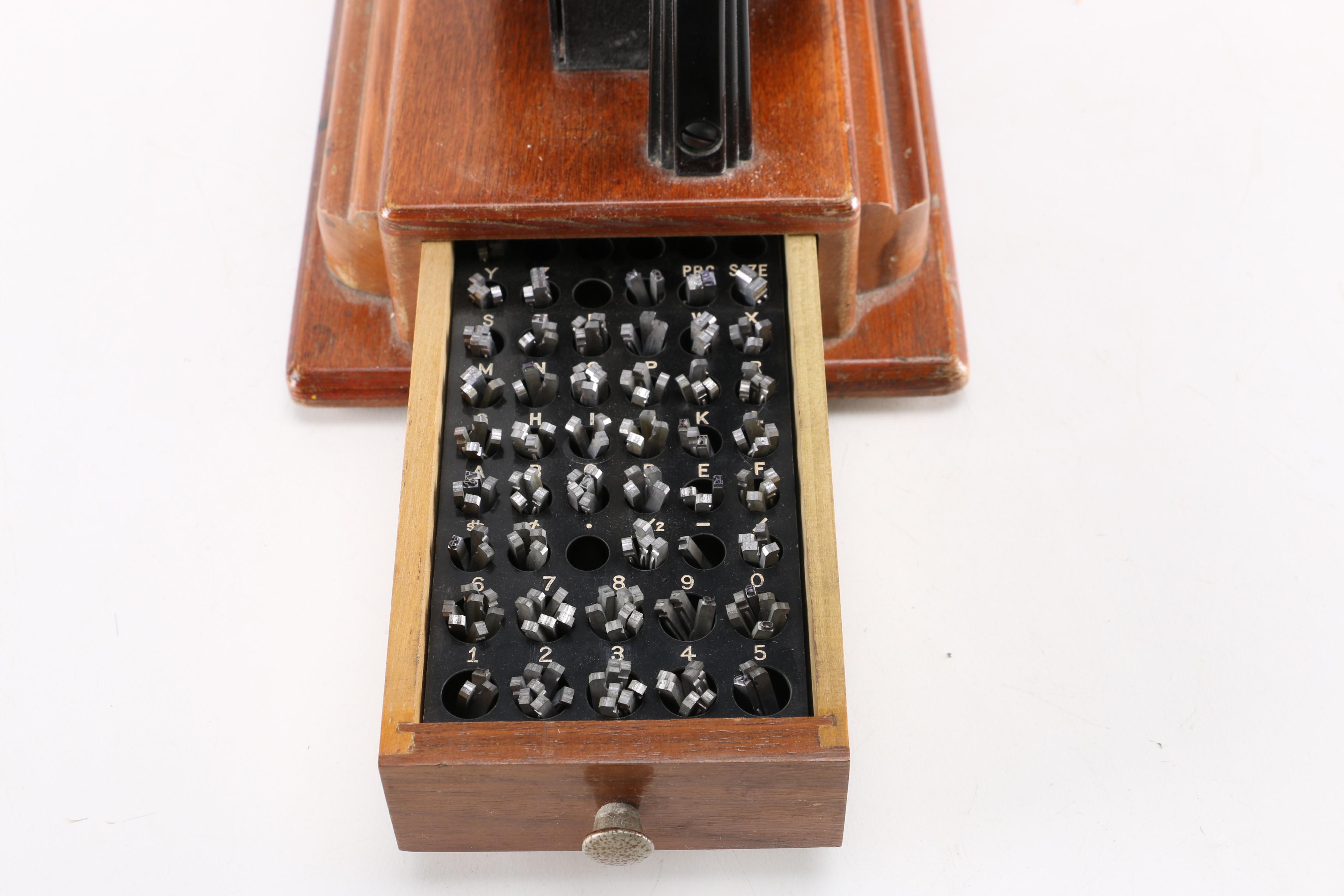 Vintage Monarch Marking System Price Tag Machine