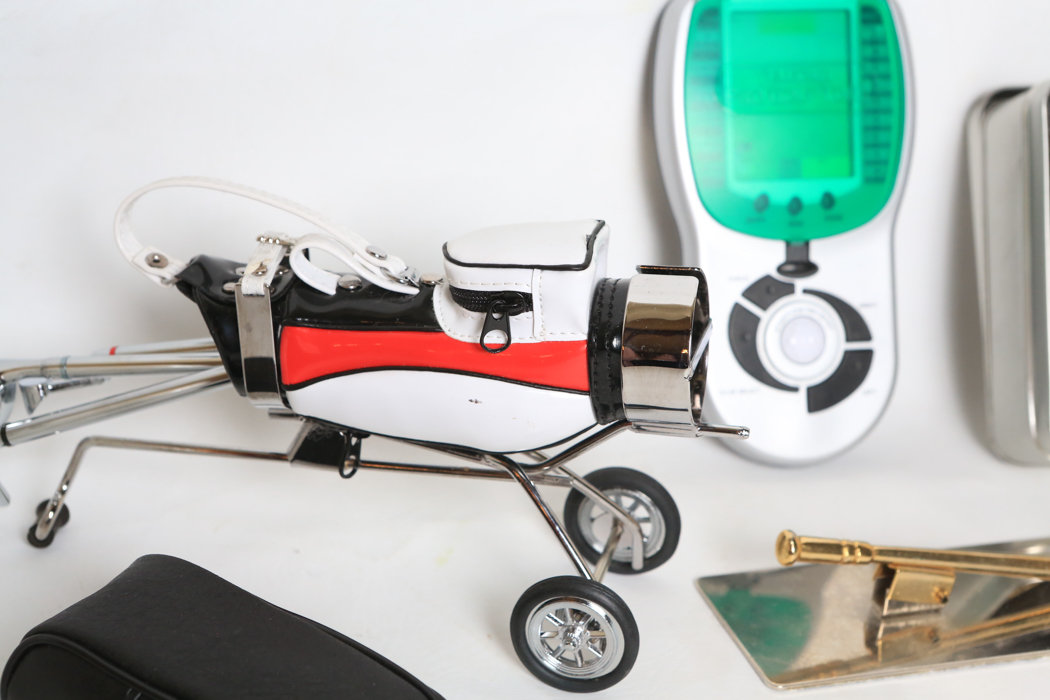 Golf Themed Accessories and Handheld Game