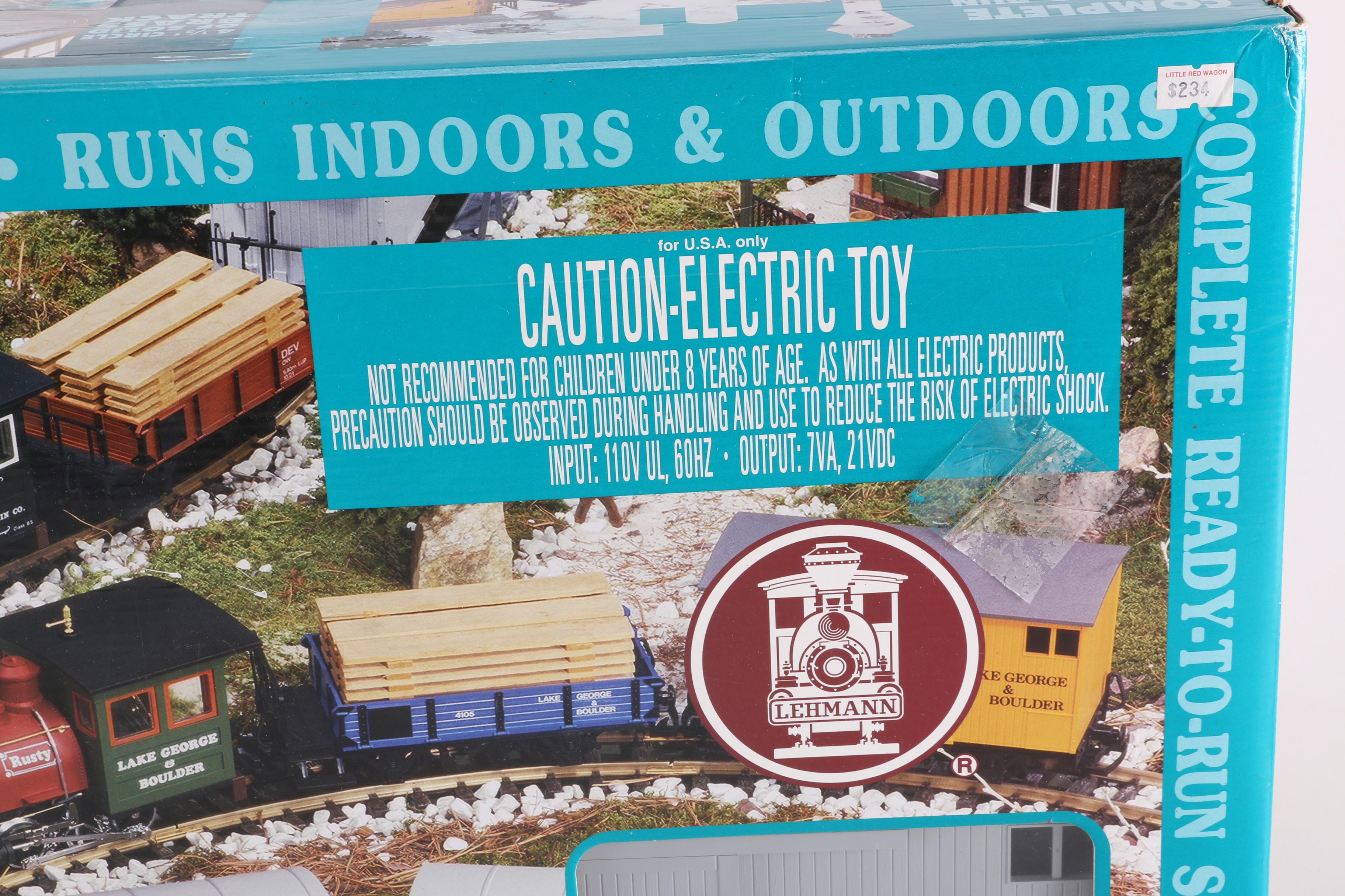 Lehmann-Gross-Bahn "The Big Train" Indoor/Outdoor Train Set