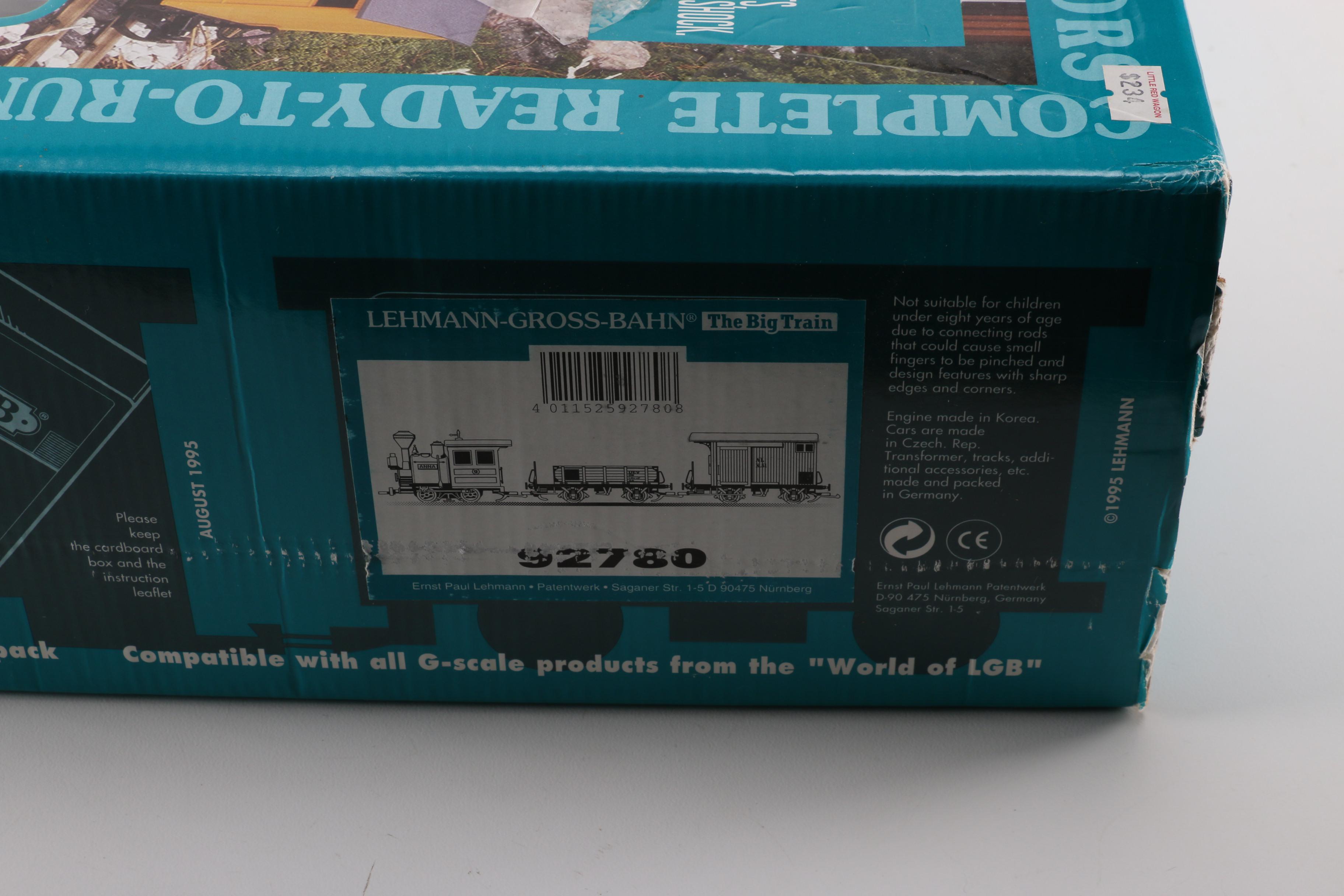 Lehmann-Gross-Bahn "The Big Train" Indoor/Outdoor Train Set