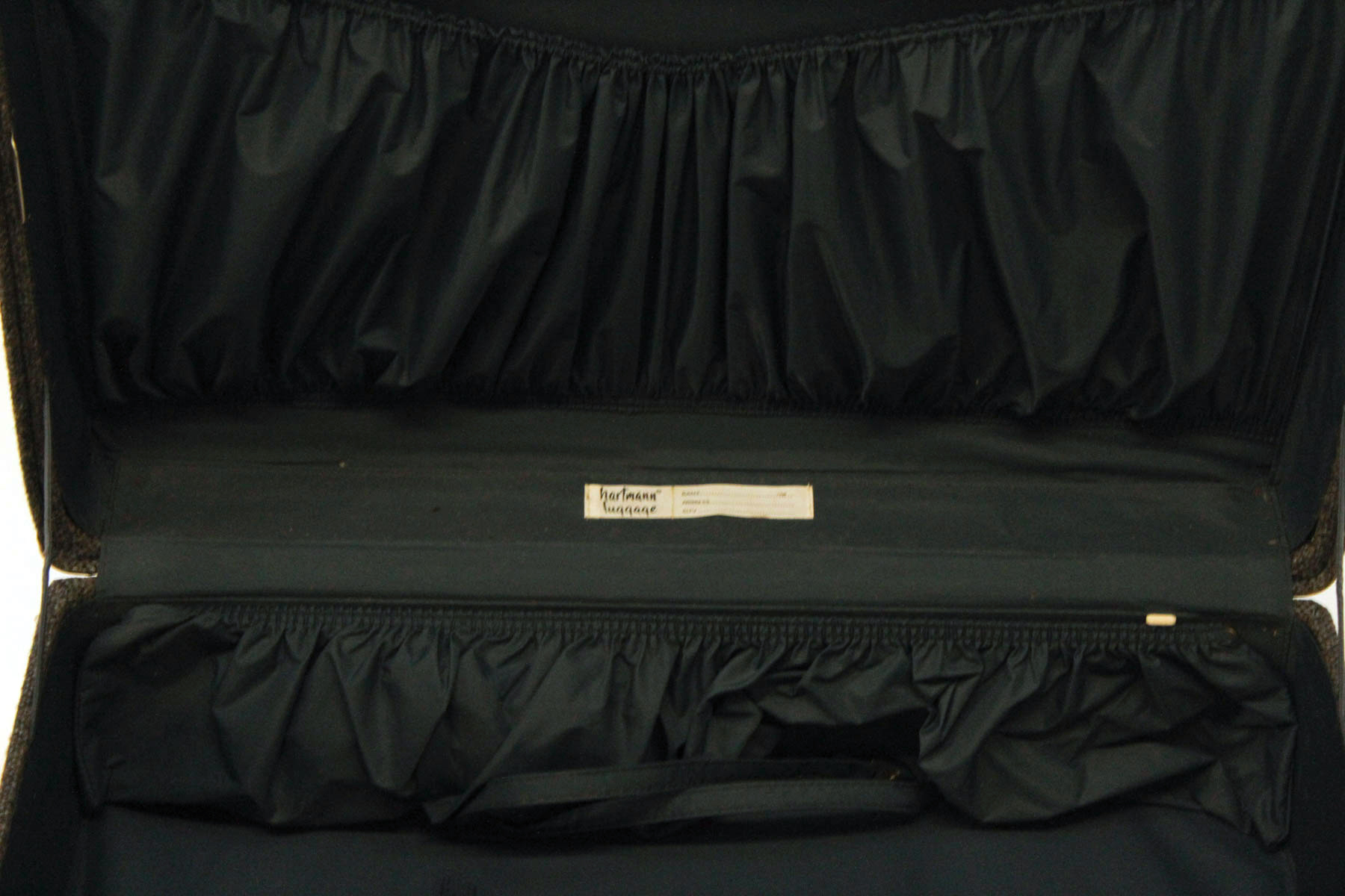 Pair Of Vintage Hartmann Luggage Cloth Suitcases