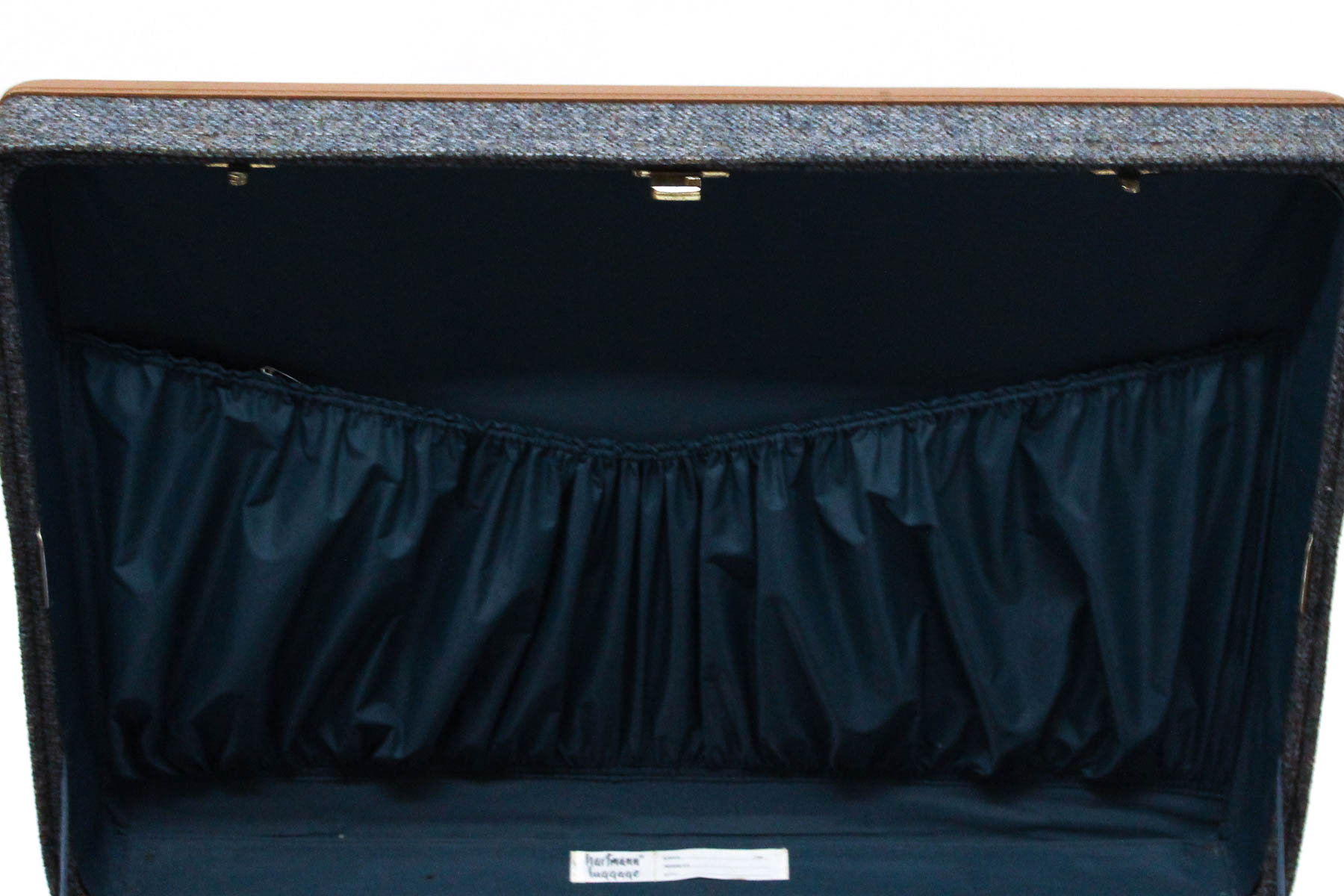 Pair Of Vintage Hartmann Luggage Cloth Suitcases