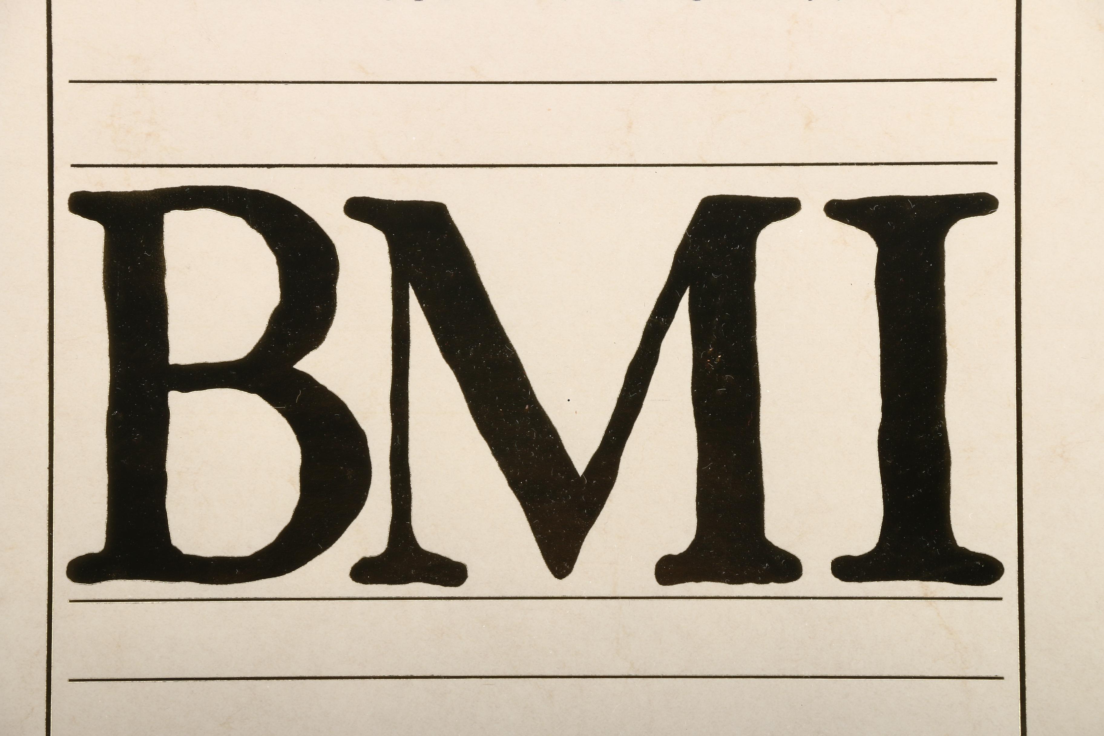 Collection of BMI Memorabilia