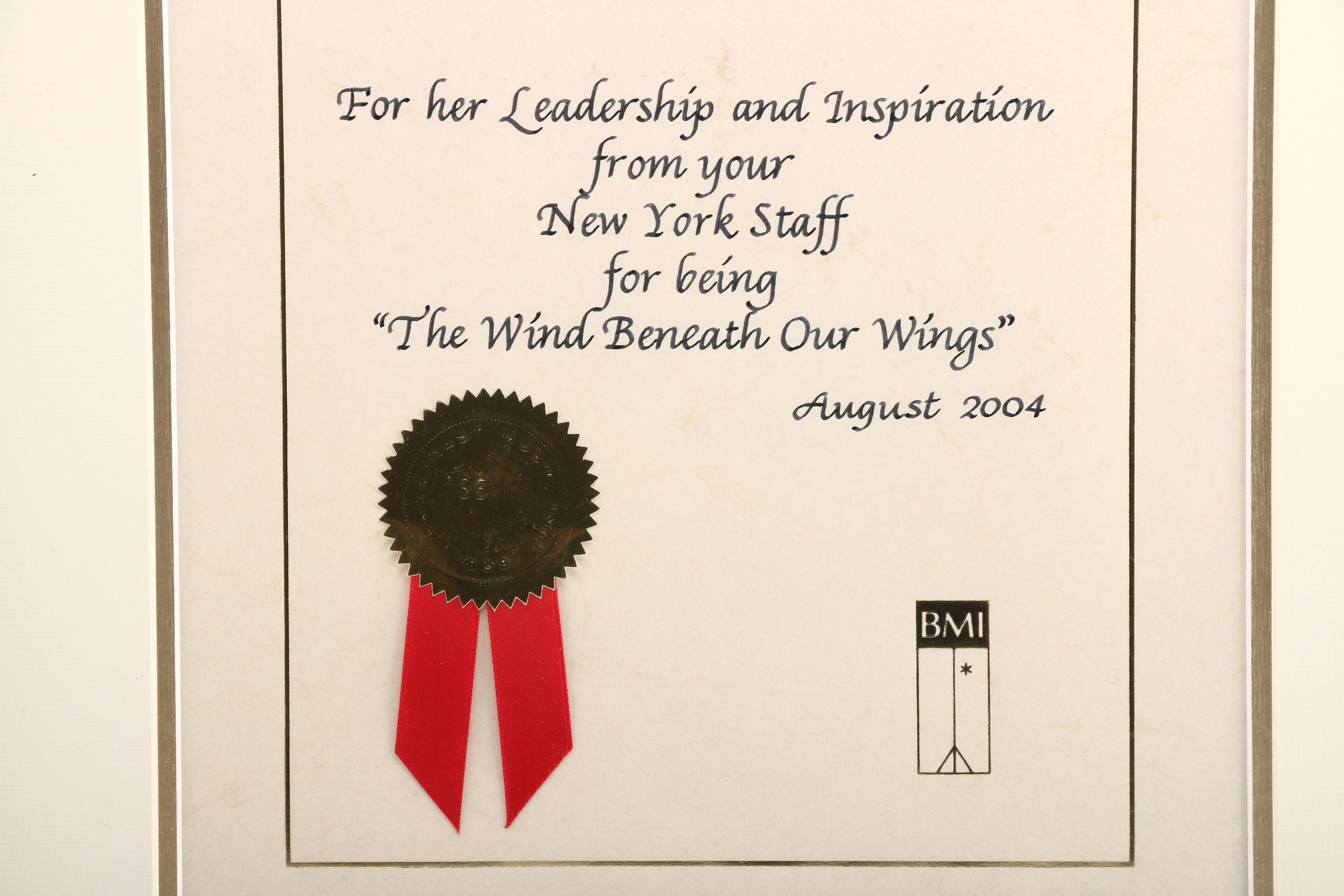 Collection of BMI Memorabilia