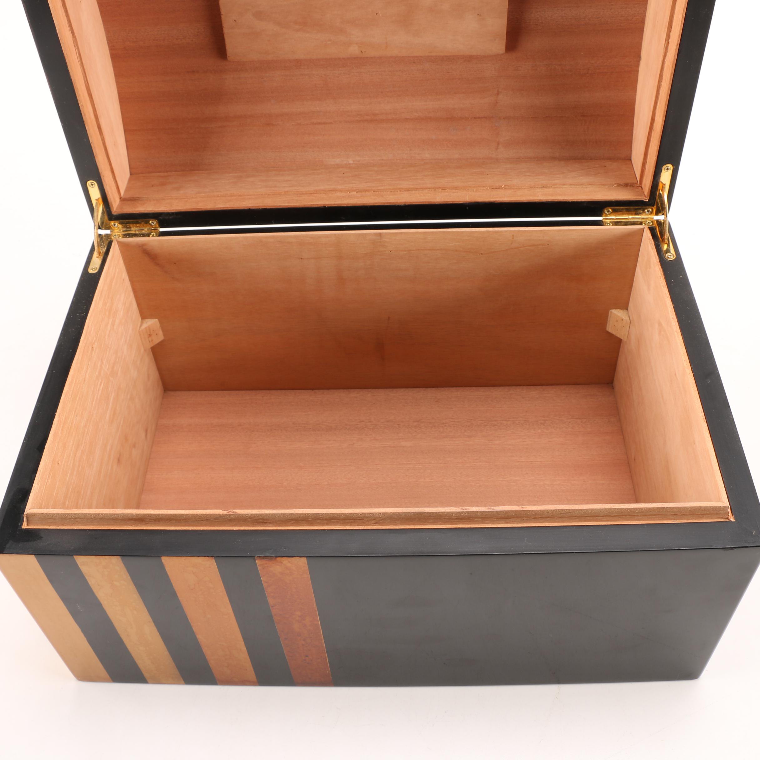 Obsidion Toned Cedar Humidor Cigar Box