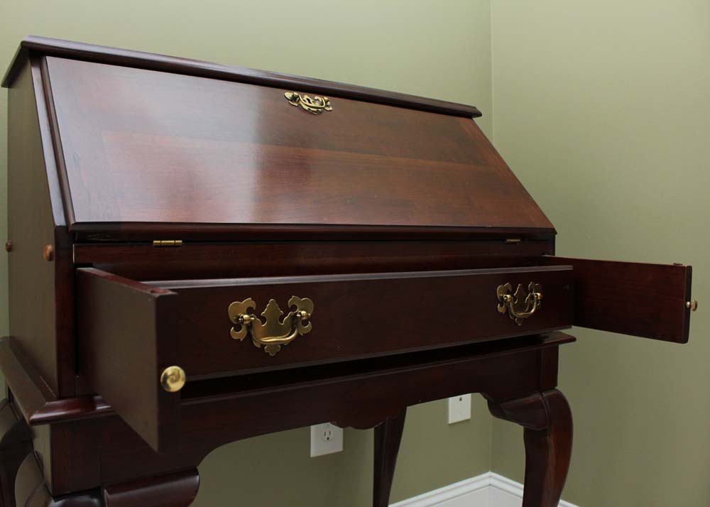 Queen Anne Style Secretary Desk