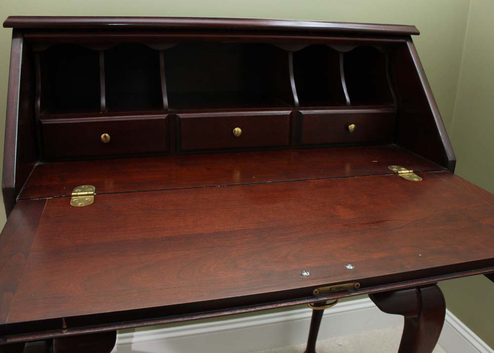 Queen Anne Style Secretary Desk