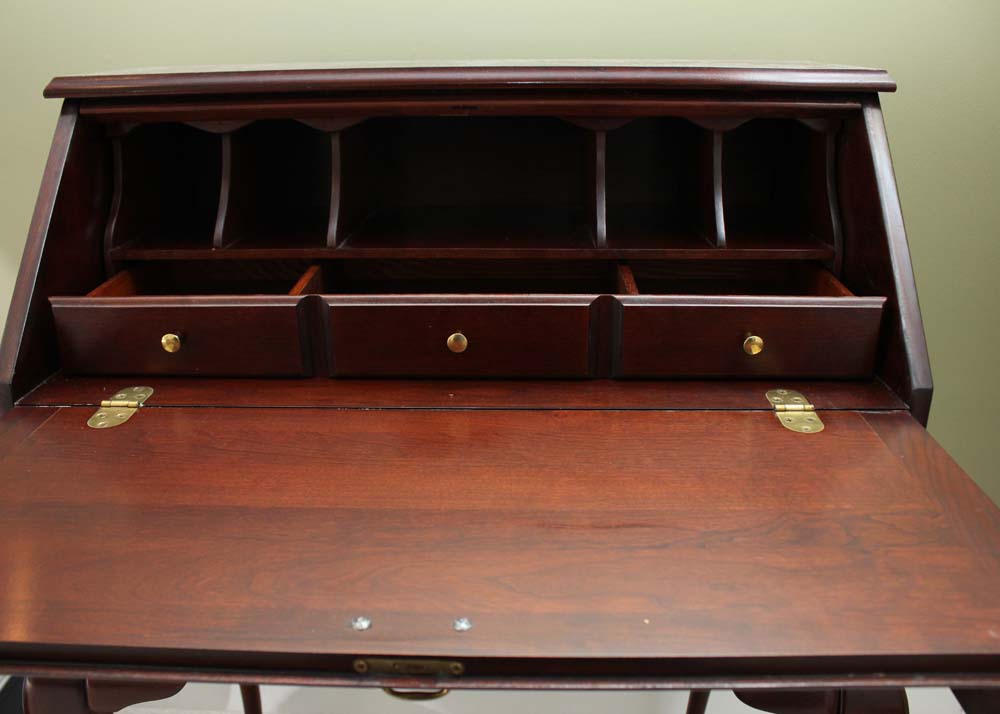 Queen Anne Style Secretary Desk