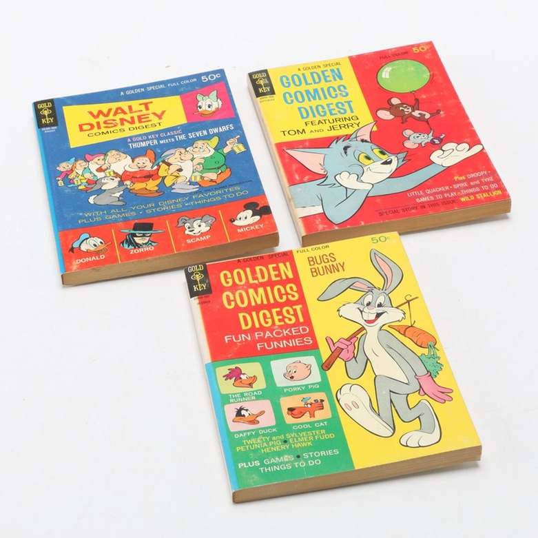 Three Golden Comics Digest