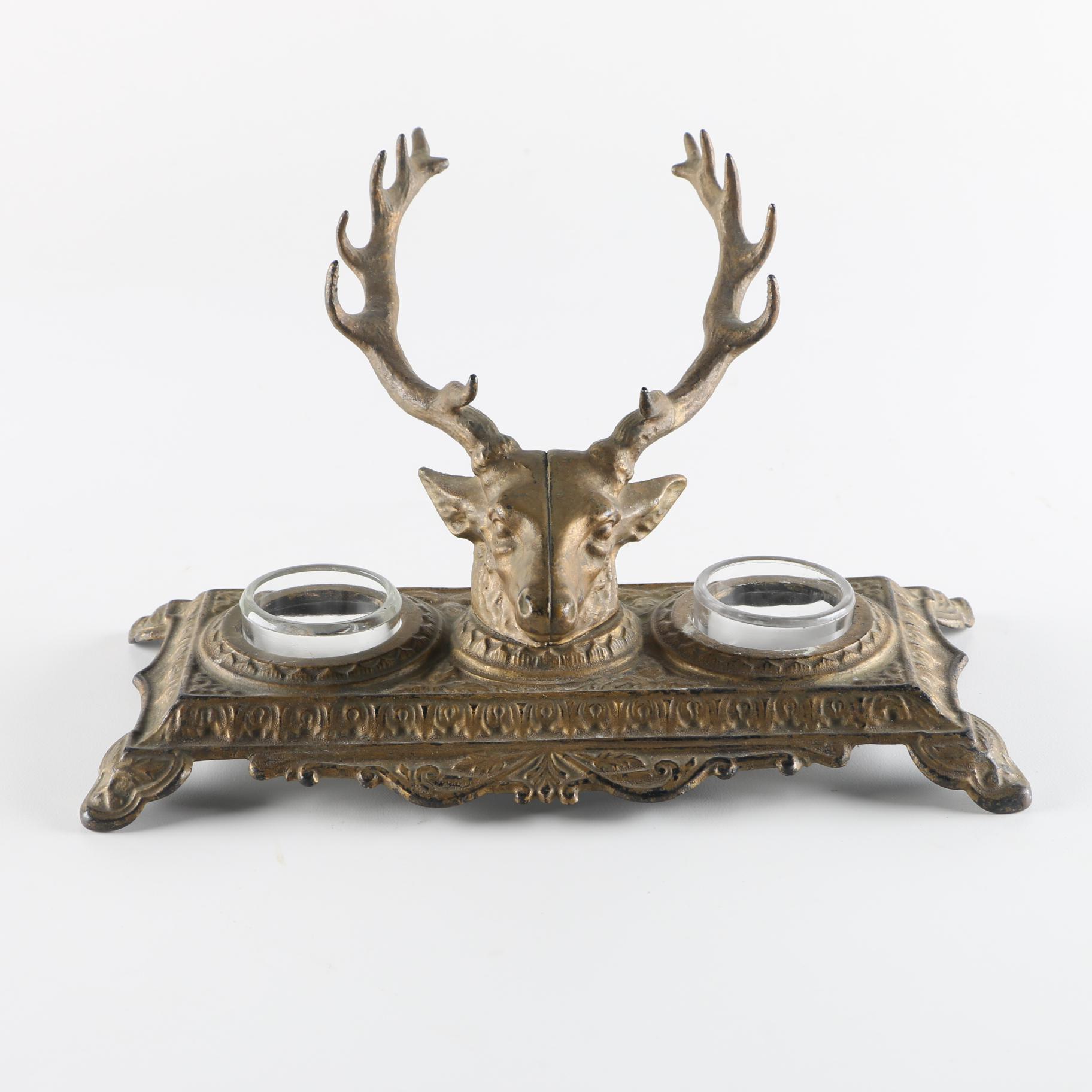 Deer Head Candle Holder