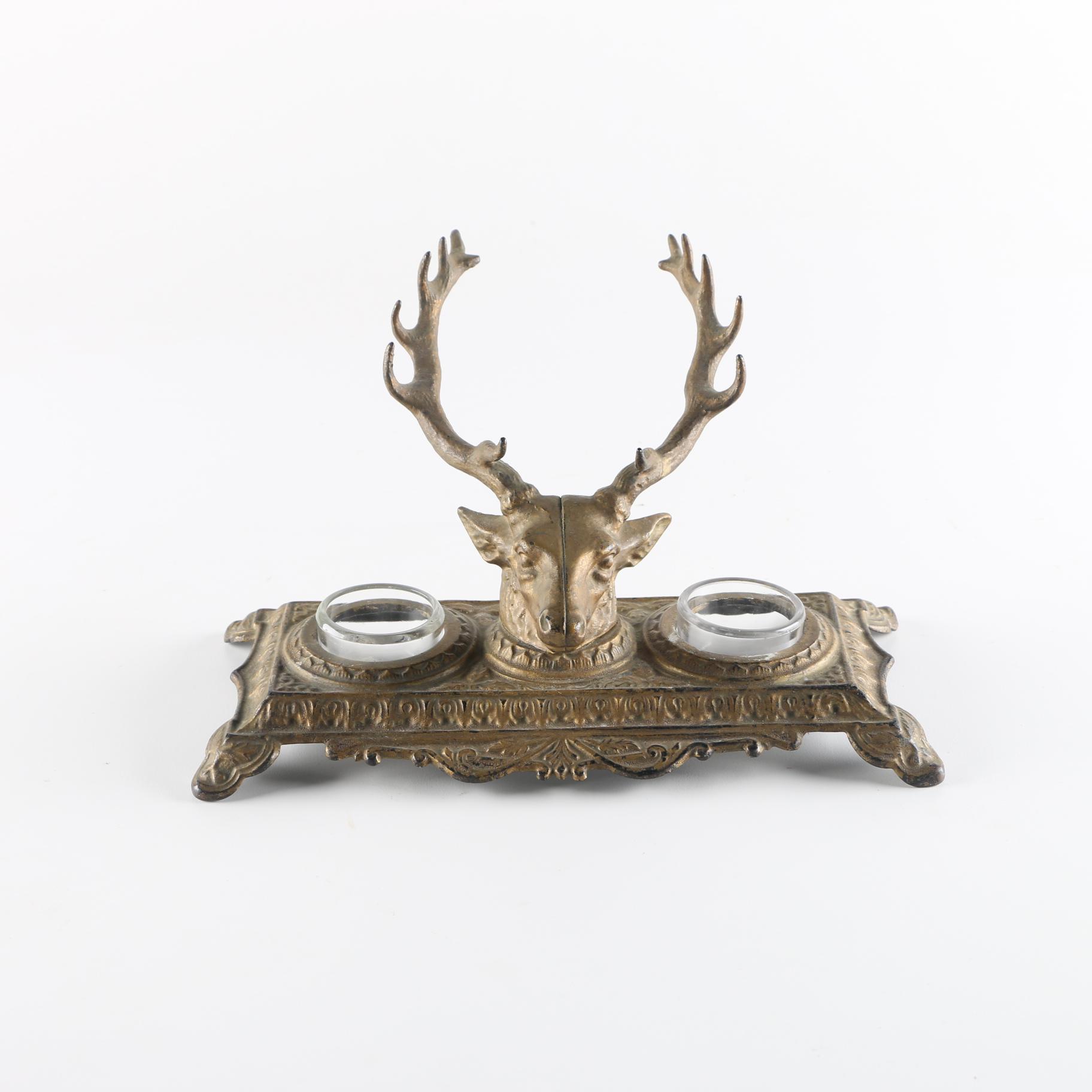 Deer Head Candle Holder