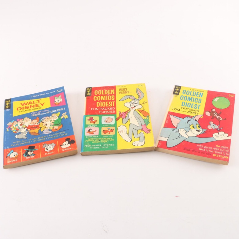 Collection of 1970s Comics Digests