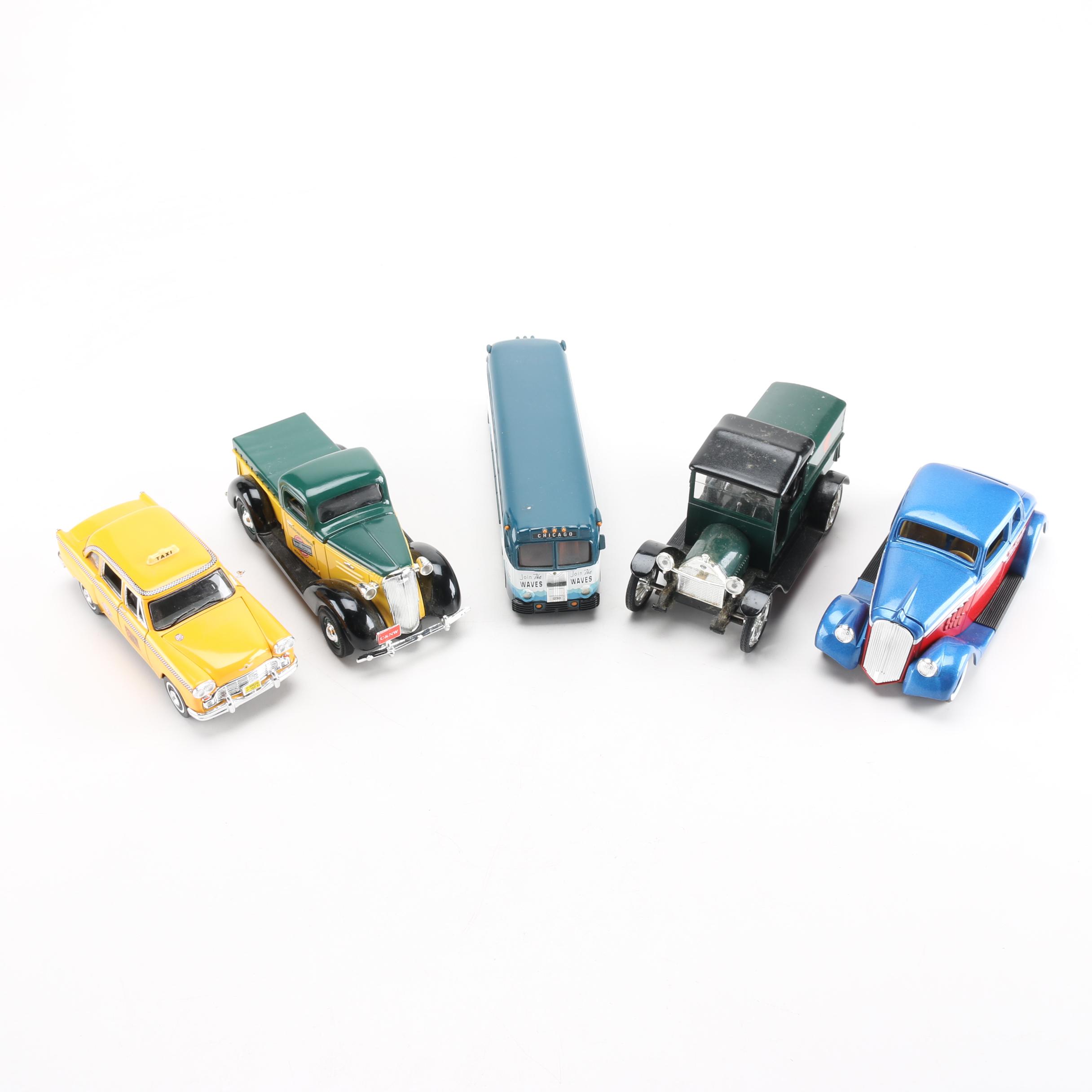 Model Cars and Bus