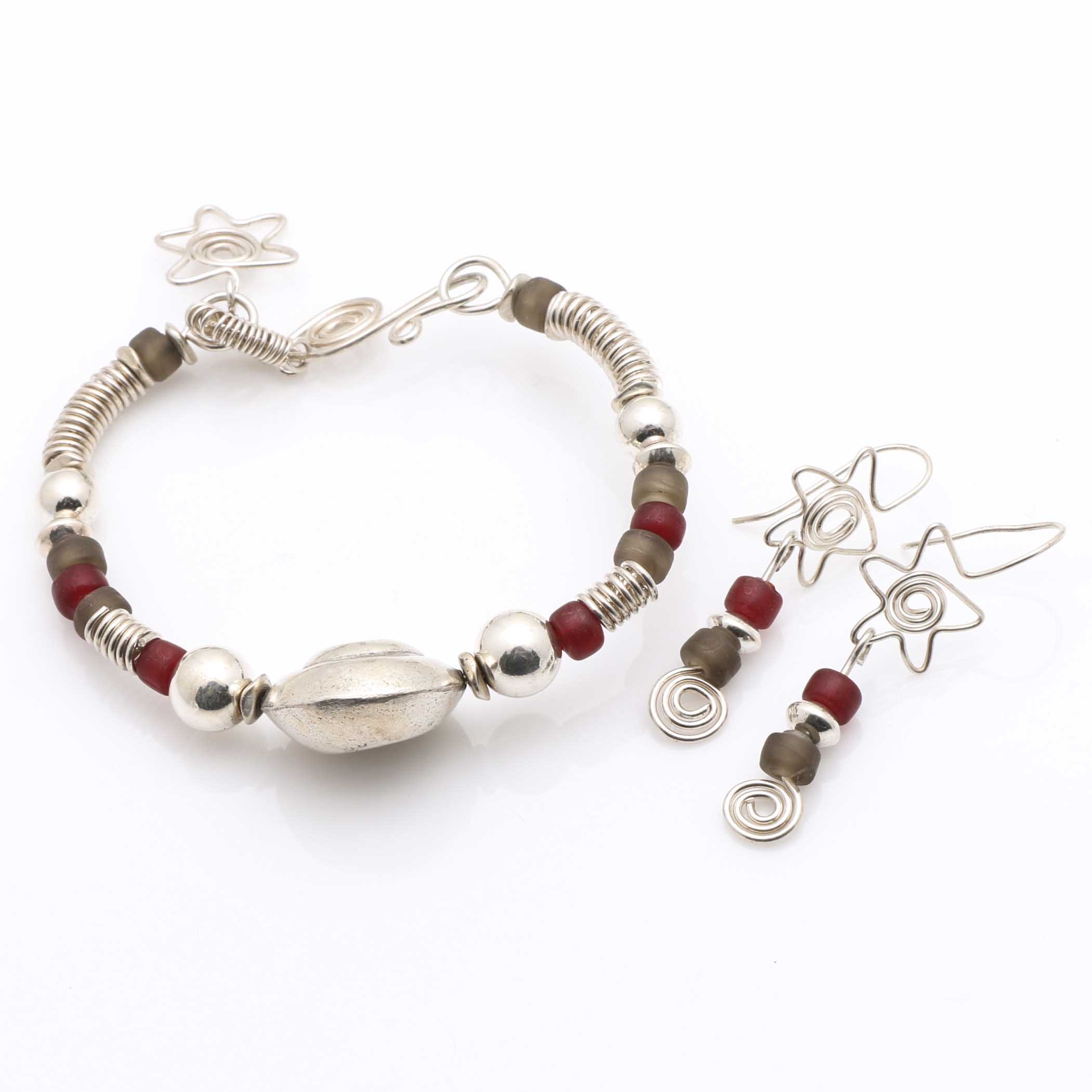 Collection of Handmade Sterling Silver Jewelry