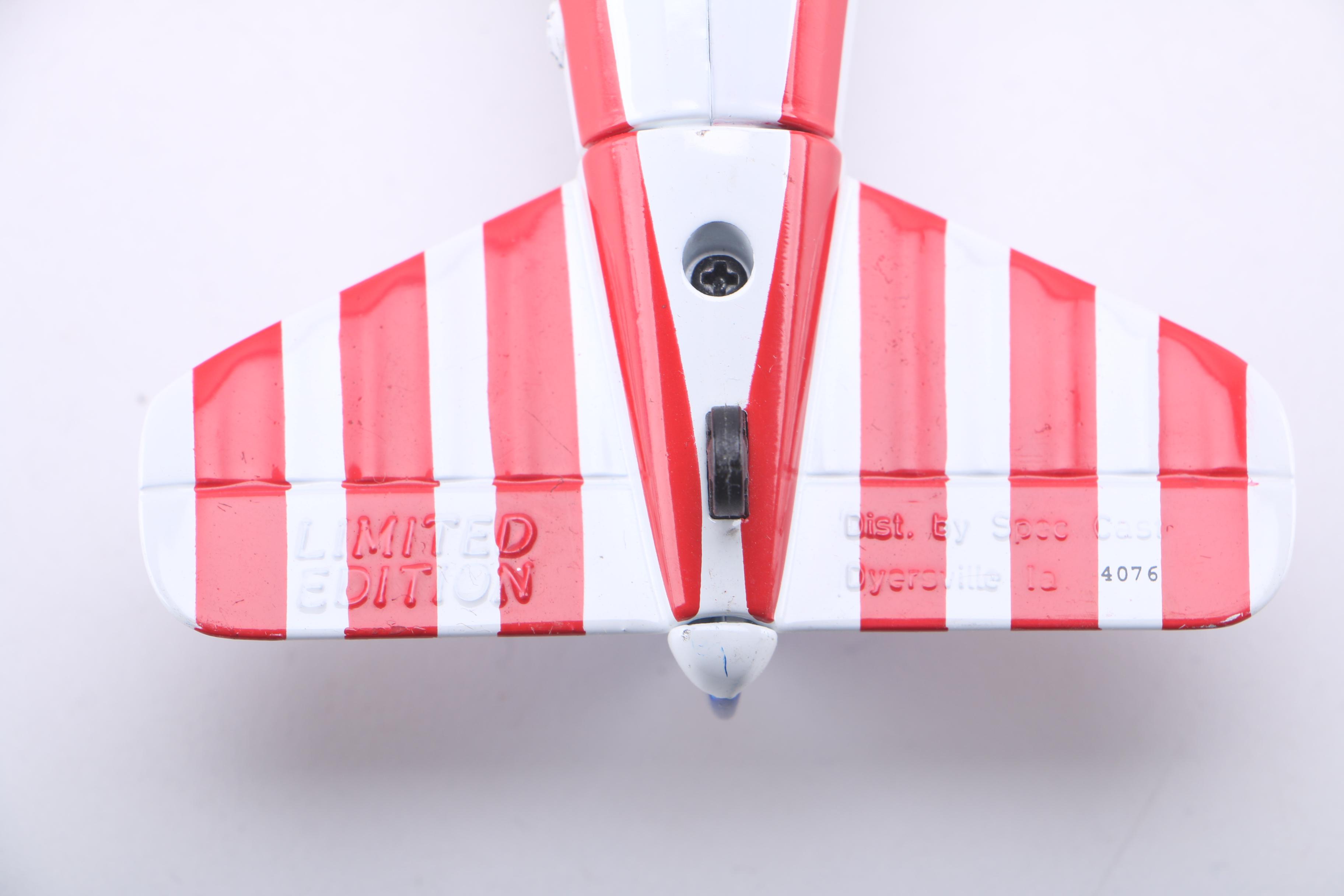 Limited Edition Model Prop Airplanes