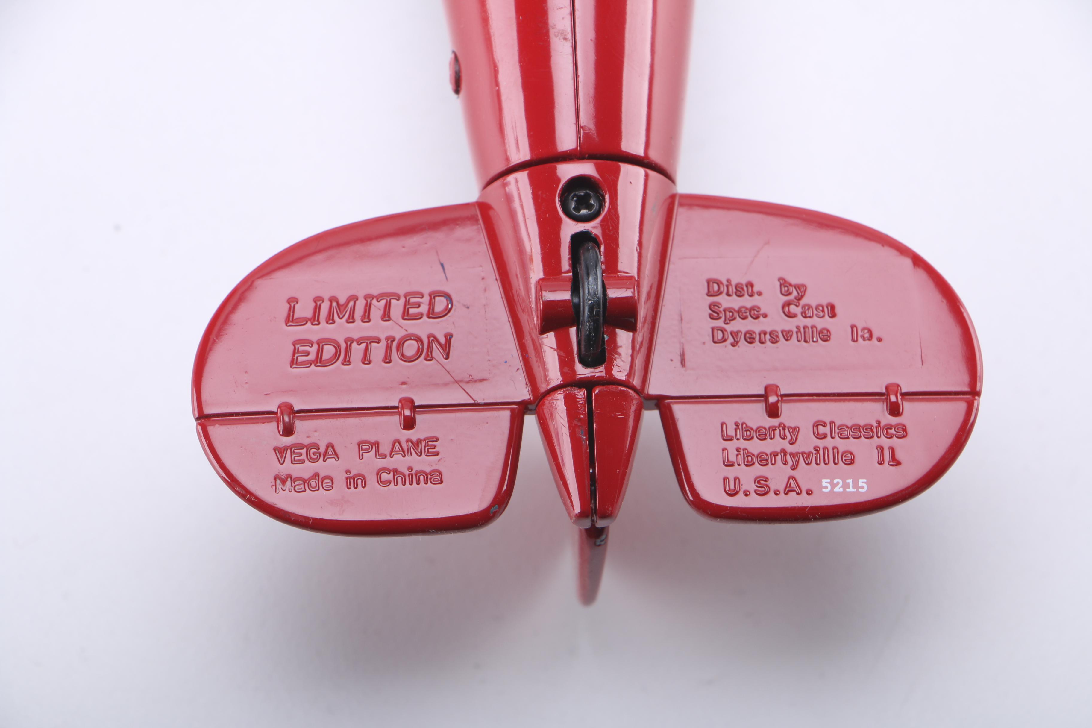 Limited Edition Model Prop Airplanes