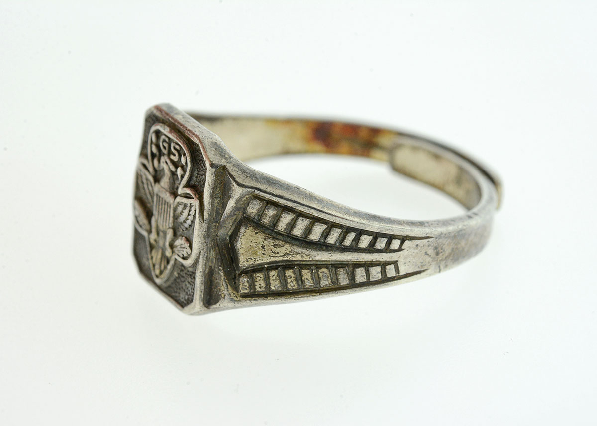 Vintage Sterling Silver Girl Scout Ring