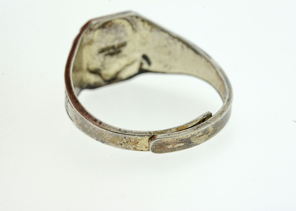 Vintage Sterling Silver Girl Scout Ring