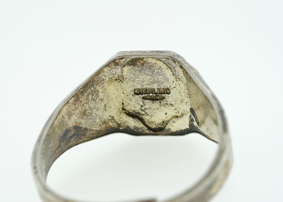 Vintage Sterling Silver Girl Scout Ring