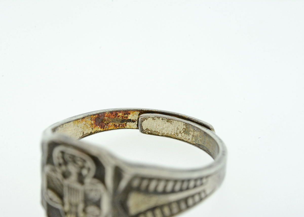 Vintage Sterling Silver Girl Scout Ring