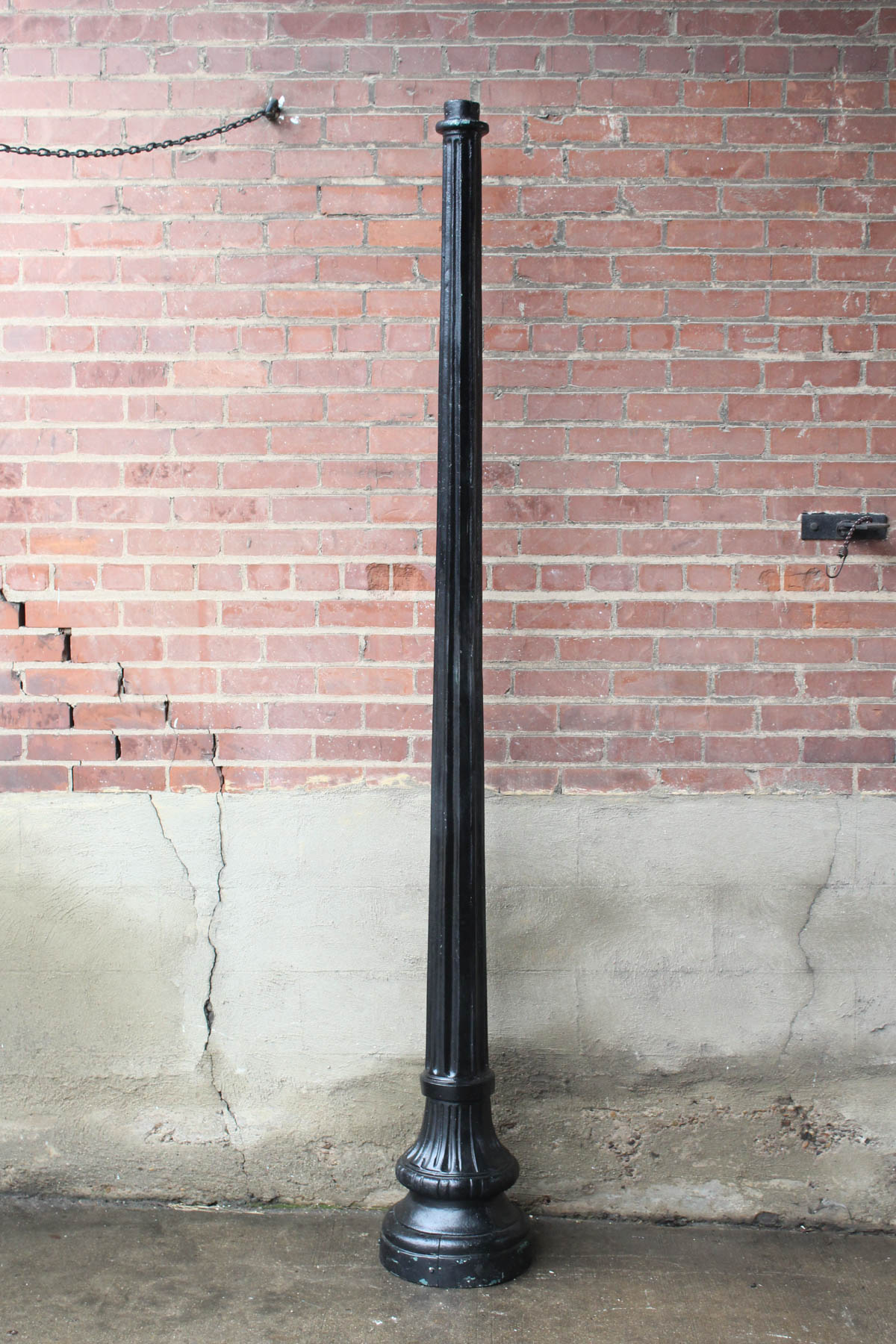Vintage Cast Aluminum Light Pole