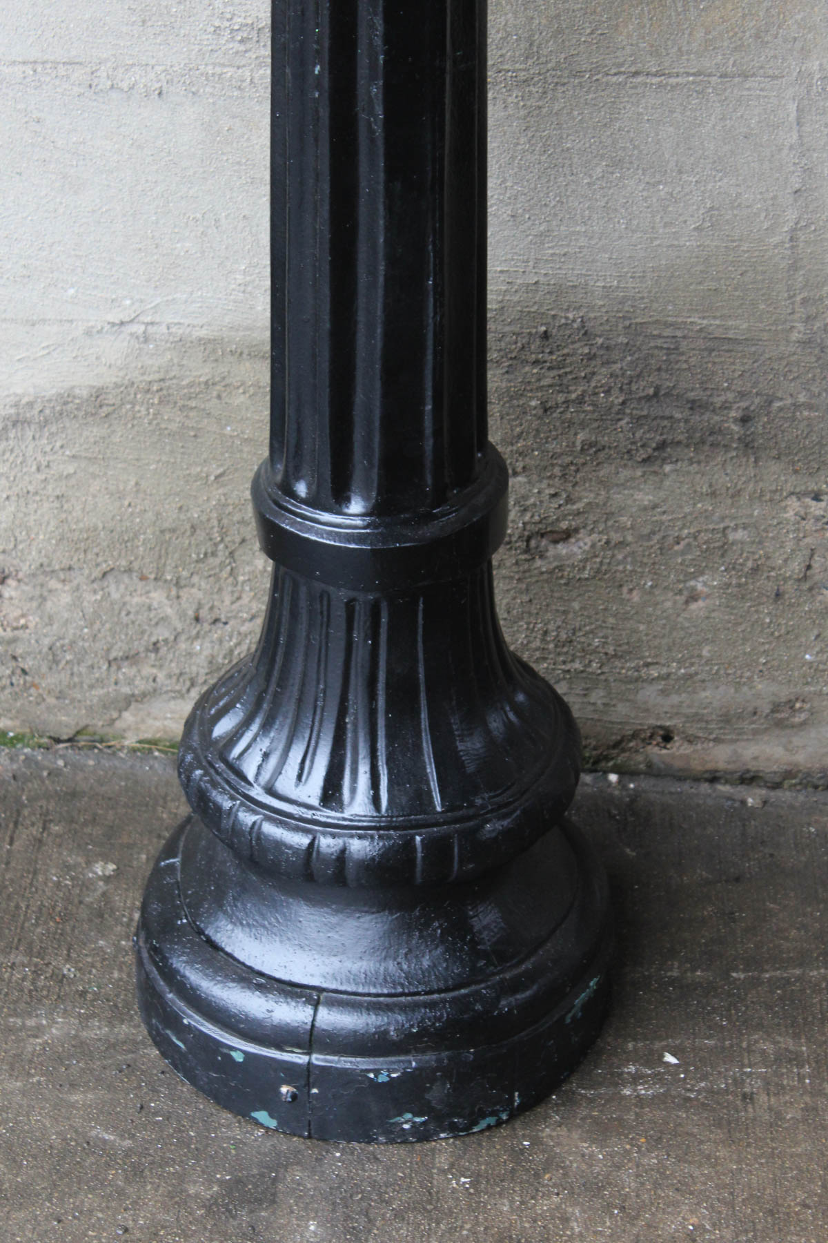 Vintage Cast Aluminum Light Pole