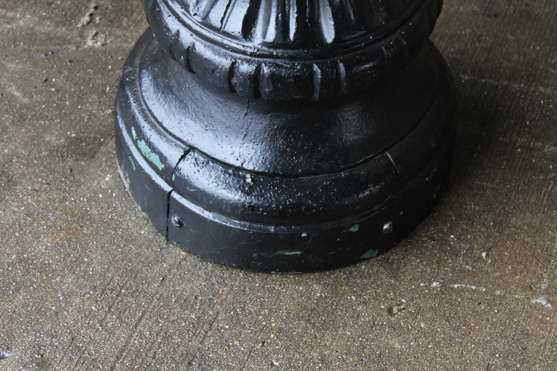 Vintage Cast Aluminum Light Pole