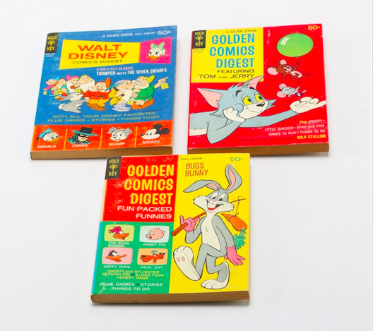 Three Golden Comics Digest