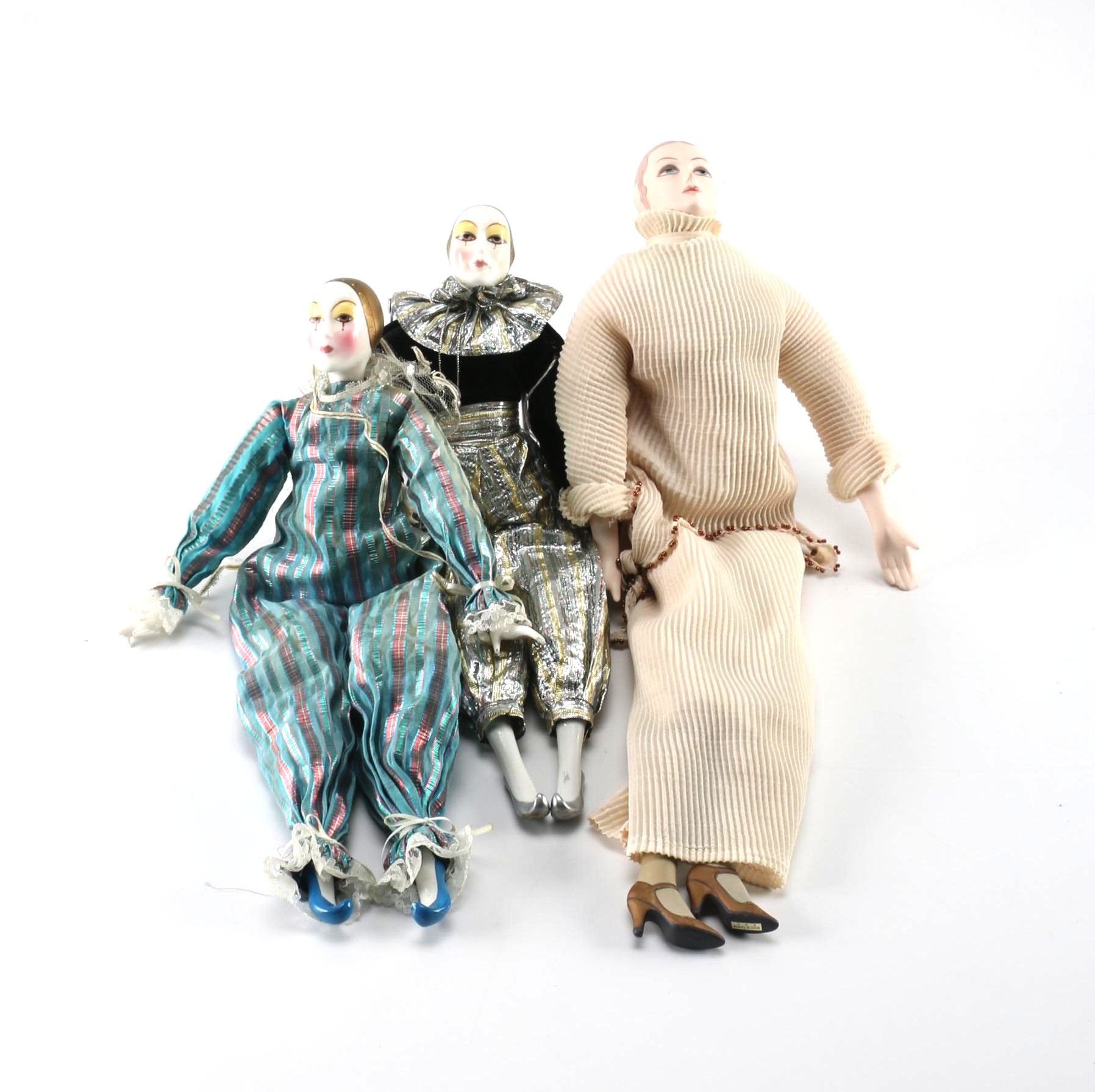 Selection of Porcelain Dolls Featuring Silvestri