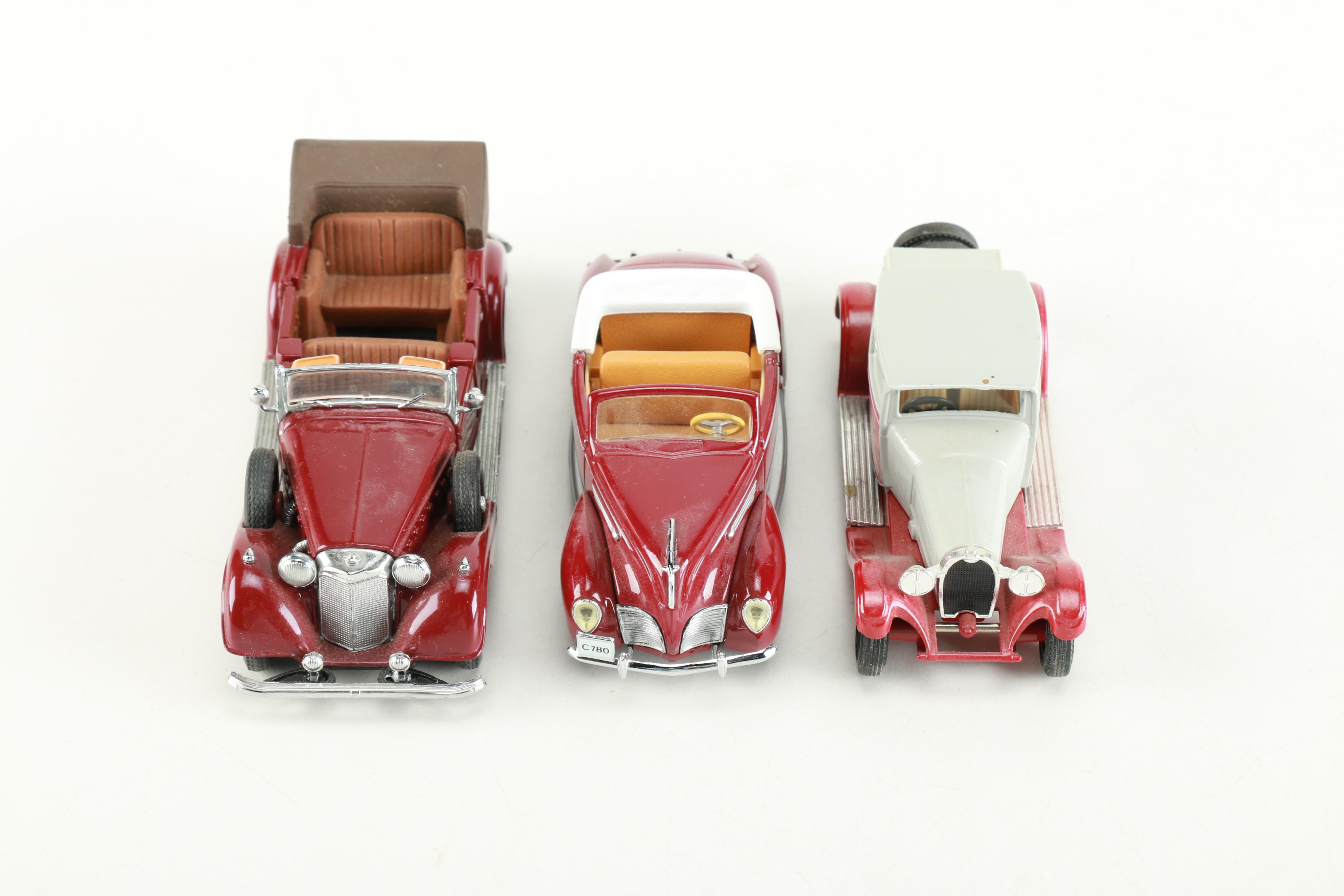 Collection of Matchbox Die Cast Antique Cars