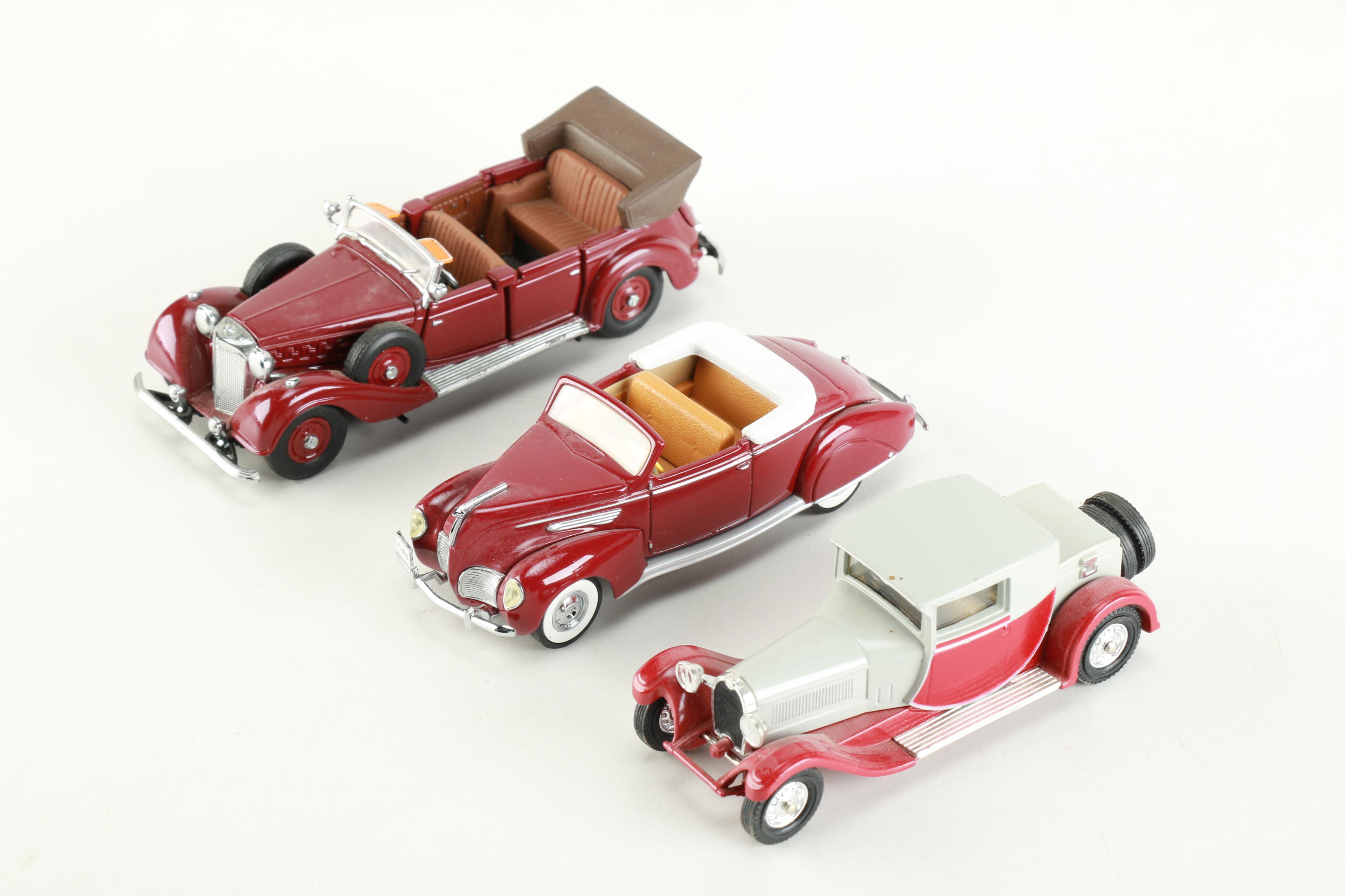 Collection of Matchbox Die Cast Antique Cars