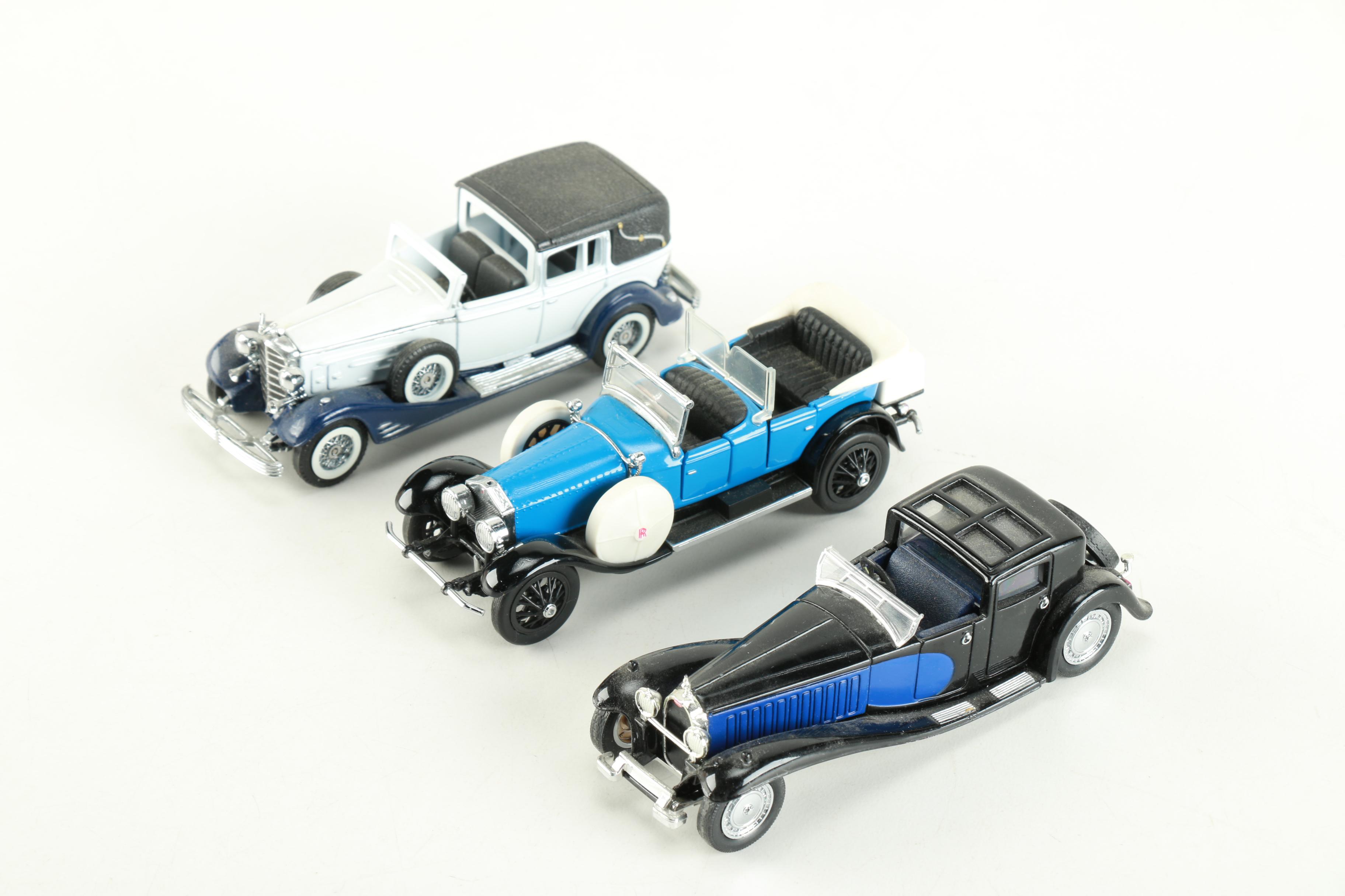 Collection of Matchbox Die Cast Antique Cars