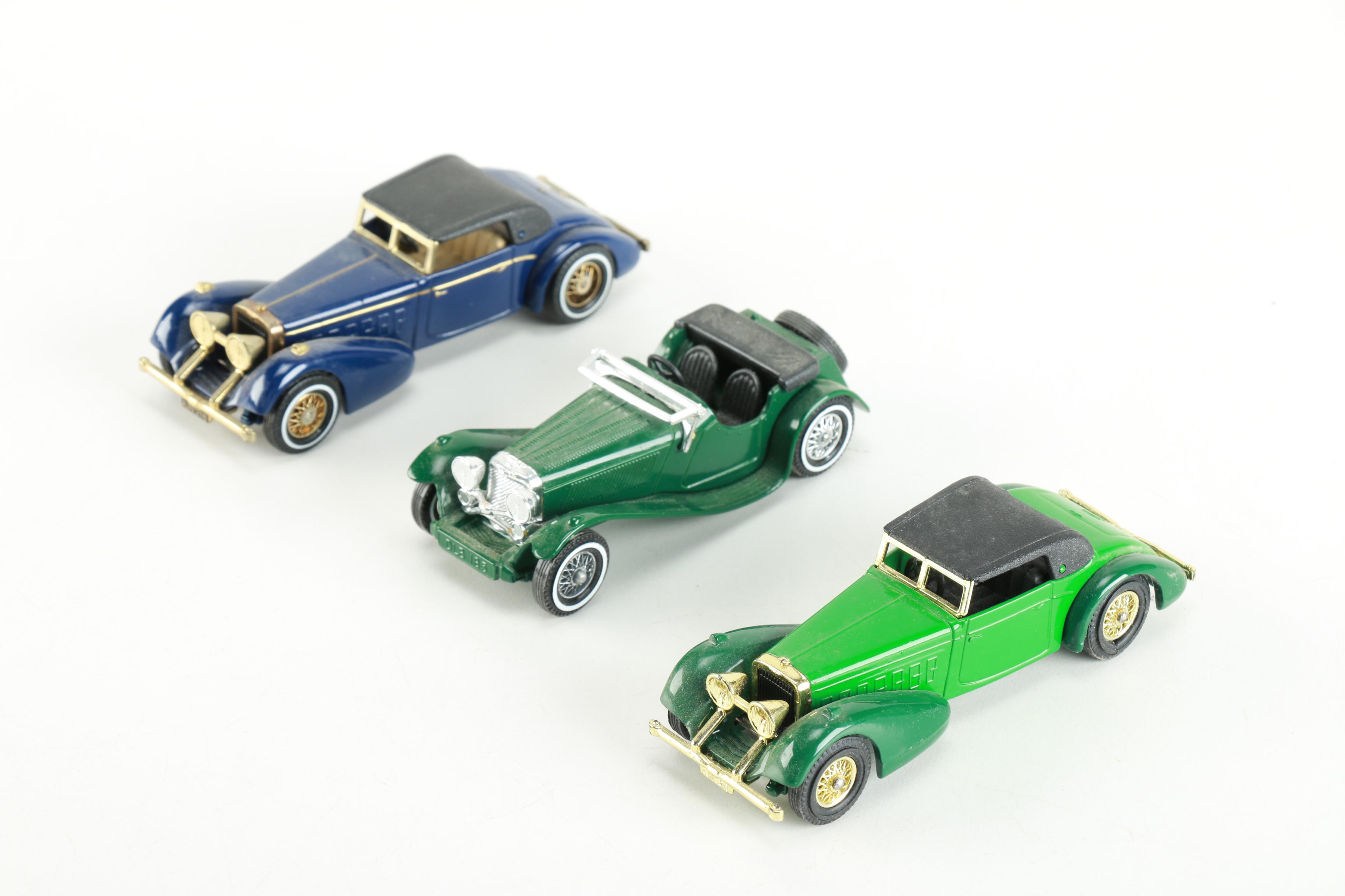 Collection of Matchbox Die Cast Antique Cars